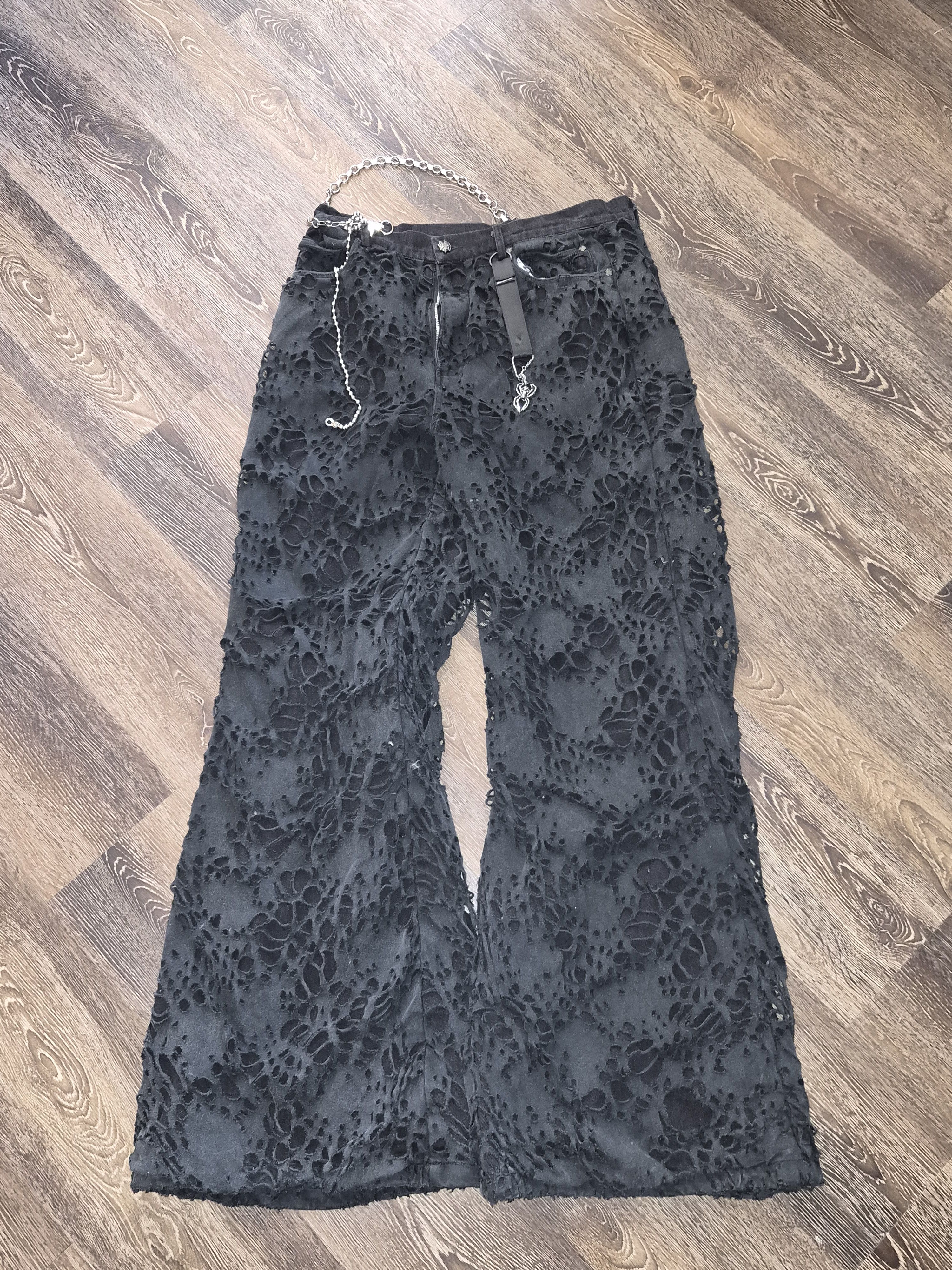 Brotherly Love MetalWeb BootCut Denim Size US 32 / EU 48 - 1 Thumbnail