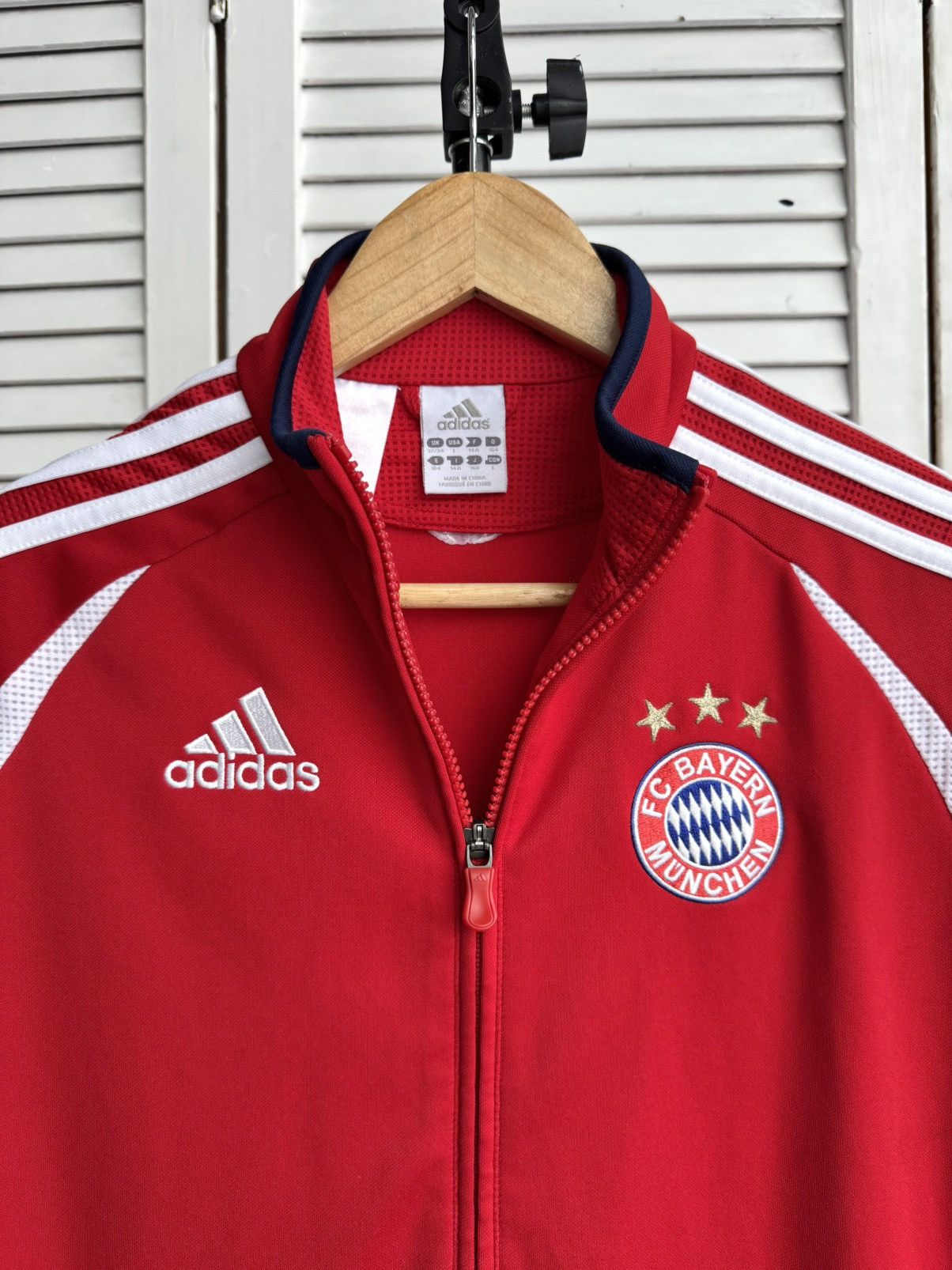Adidas Vintage Adidas FC Bayern Munchen Track Zip Jacket Soccer Size US XS / EU 42 / 0 - 6 Thumbnail