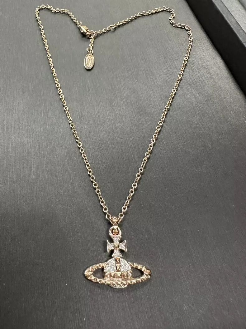 Vivienne Westwood Vivienne Westwood The Saturn necklace Size ONE SIZE - 2 Thumbnail