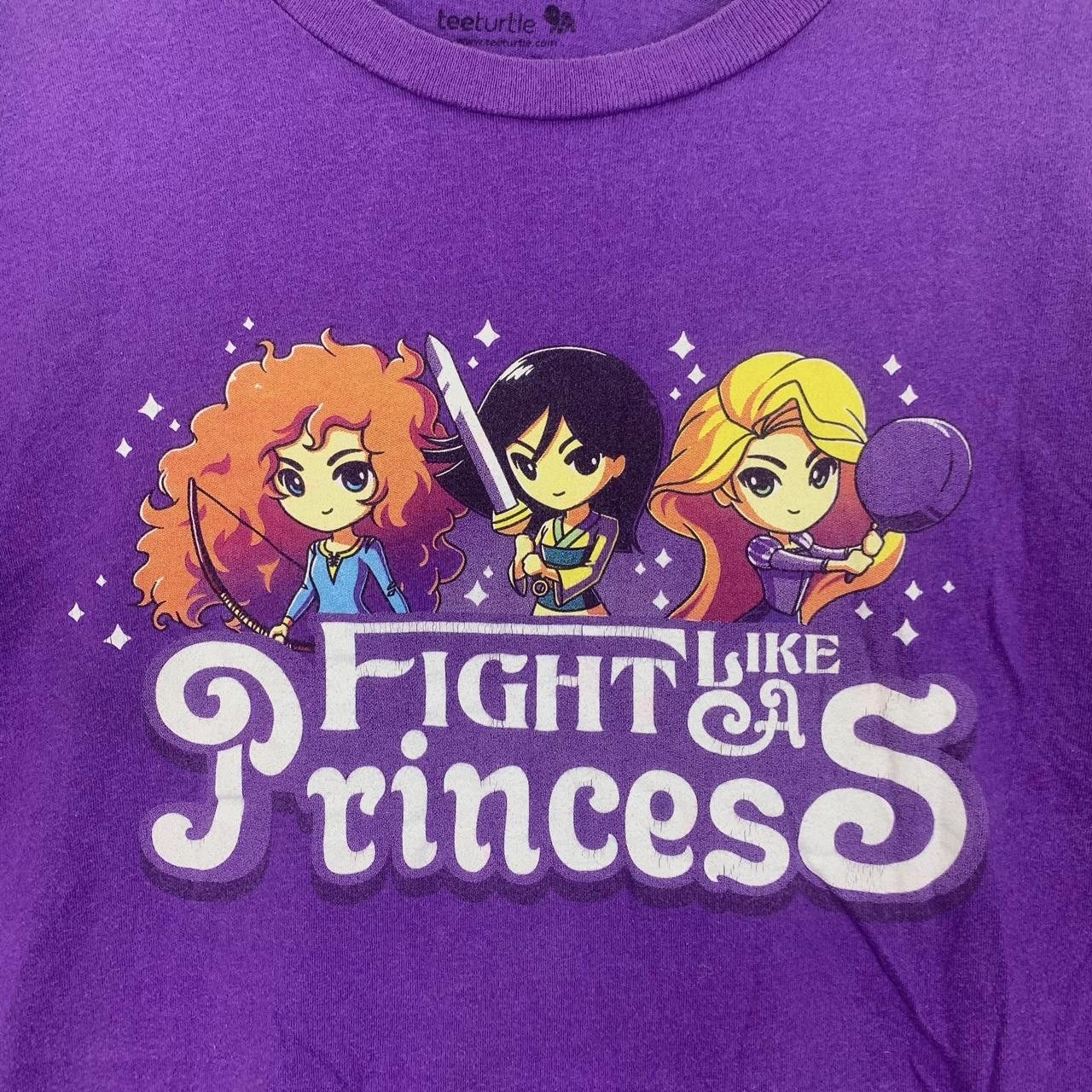 Disney DISNEY PRINCESS Fight Like Brave Rapunzel Movie Tee Shirt Size XXL / US 16-18 / IT 52-54 - 5 Thumbnail