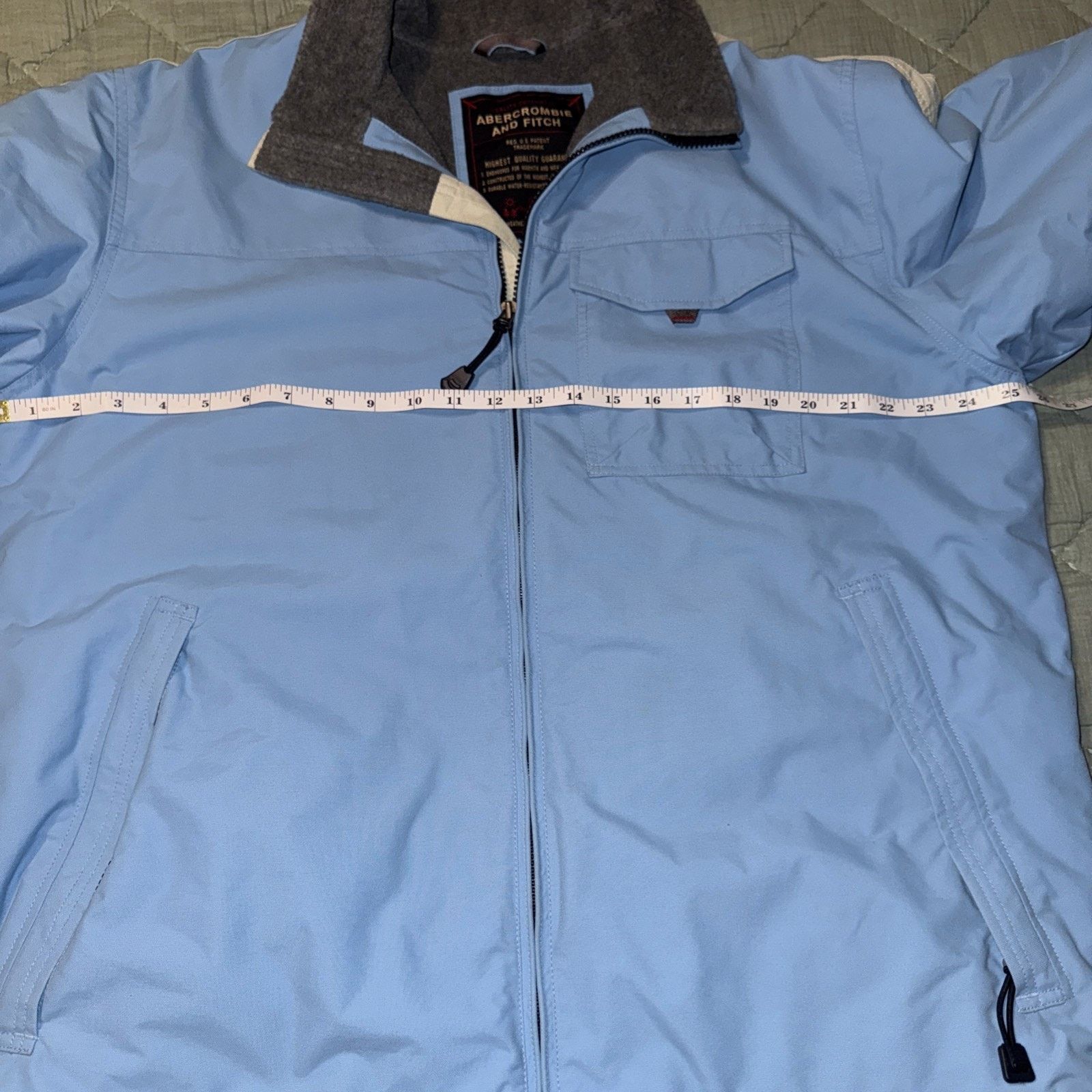 Abercrombie & Fitch Abercrombie & Fitch Weatherproof Performance Blue jacket M Size US M / EU 48-50 / 2 - 6 Thumbnail