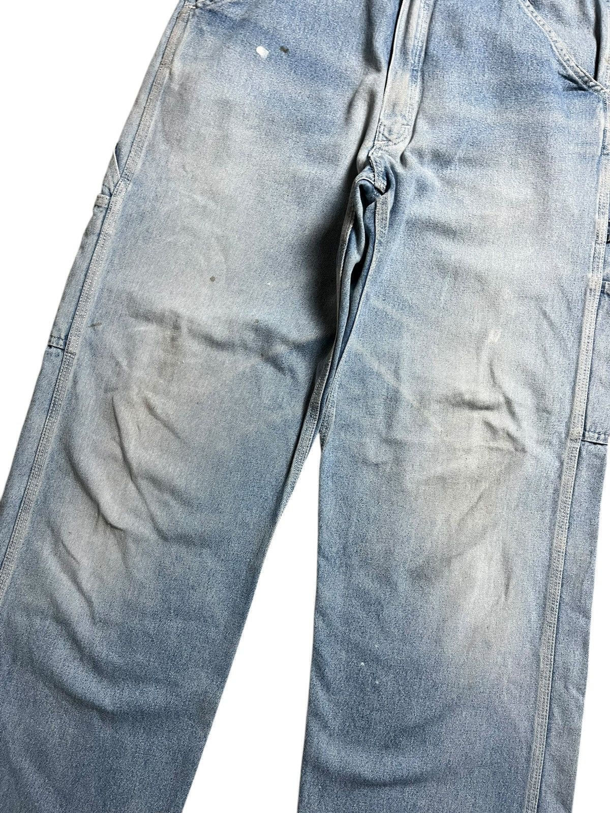 Japanese Brand × Vintage VINTAGE SMITH’S MADE AMERICA CARPENTER WASHED BLUE JEAN Size US 32 / EU 48 - 3 Thumbnail