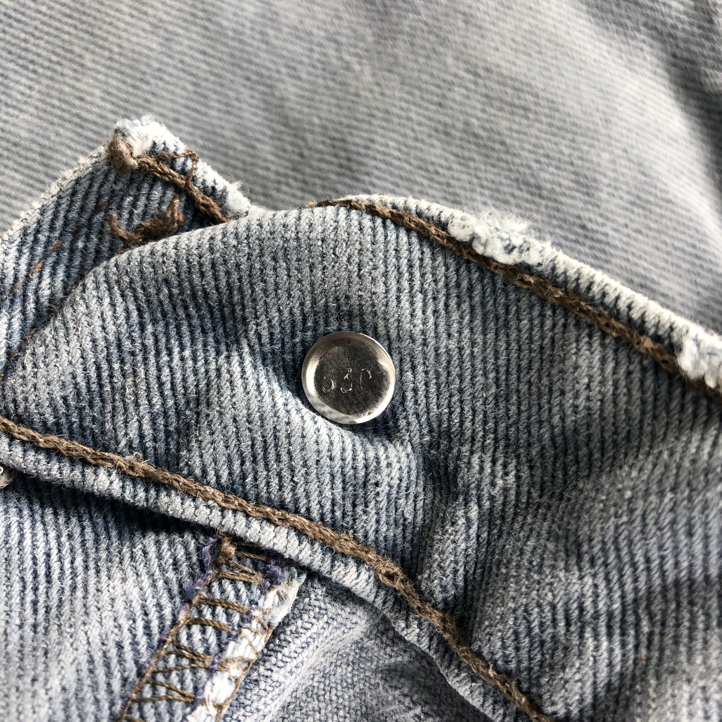 Levi's 90s Vintage Light Wash Levis 580 Jeans-J2170 Size US 29 - 9 Thumbnail