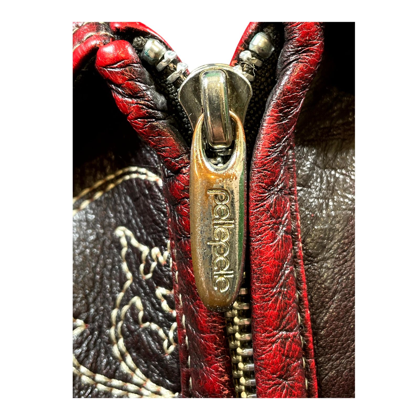 Pelle Pelle Pelle Pelle Marc Buchanan Studded Multicolor Varsity Jacket Size US XXL / EU 58 / 5 - 4 Thumbnail