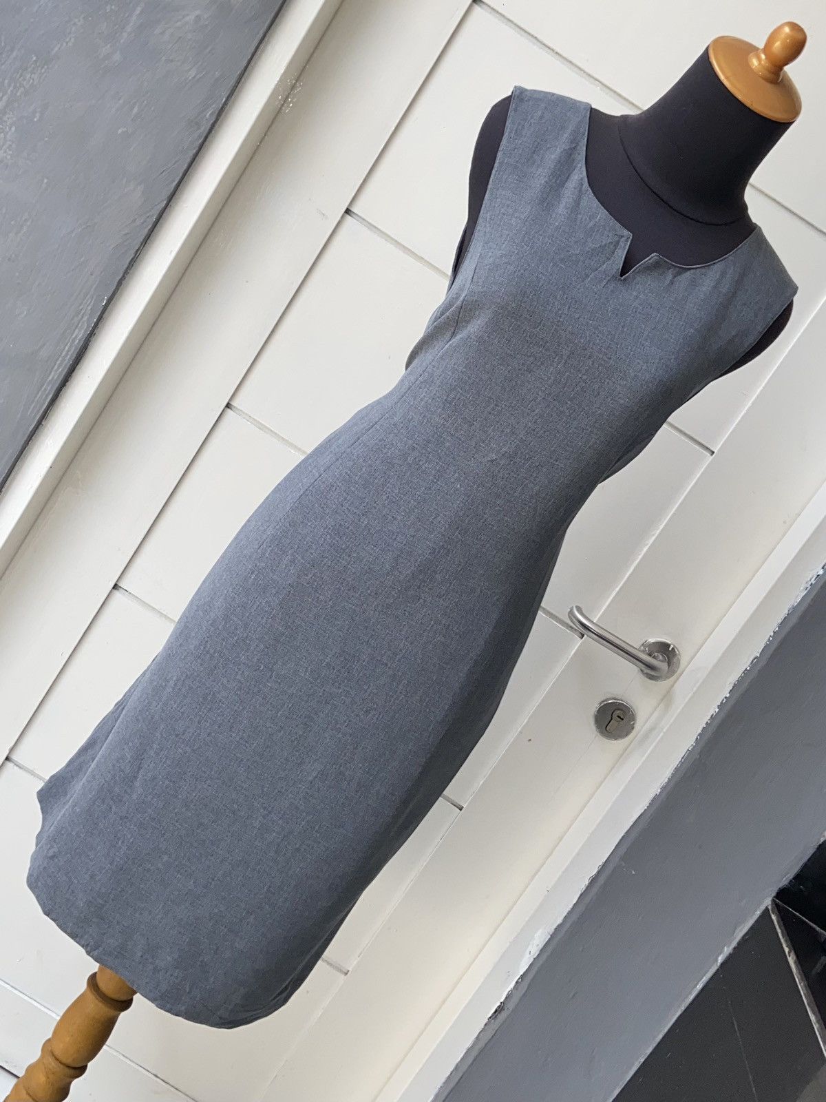 Balmain BALMAIN Grey Dress Size S / US 4 / IT 40 - 15 Thumbnail