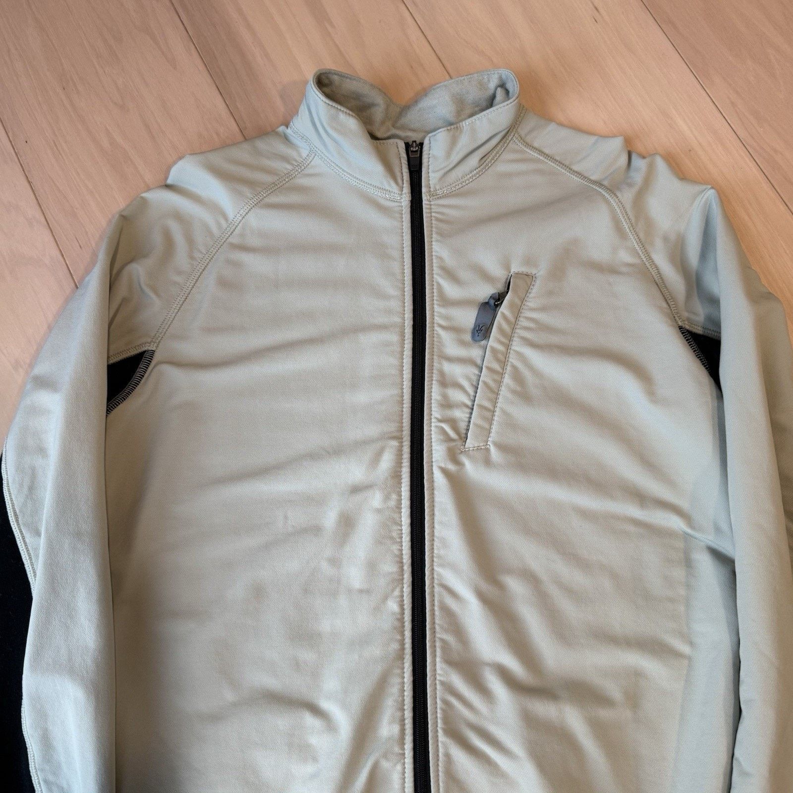 Ibex Ibex Sweater Jacket Women's L Cream Black Full Zip Utility Size L / US 10 / IT 46 - 4 Thumbnail