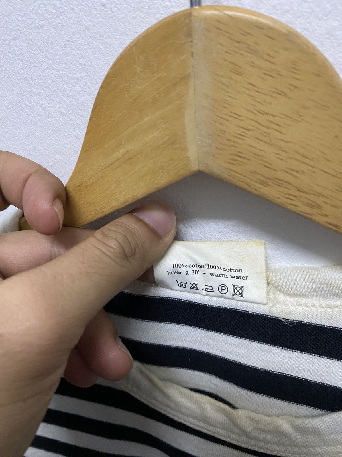 agnes b. Pick!! Vtg AGNES B Stripe Long Sleeve TShirt -A089 Size US M / EU 48-50 / 2 - 4 Thumbnail