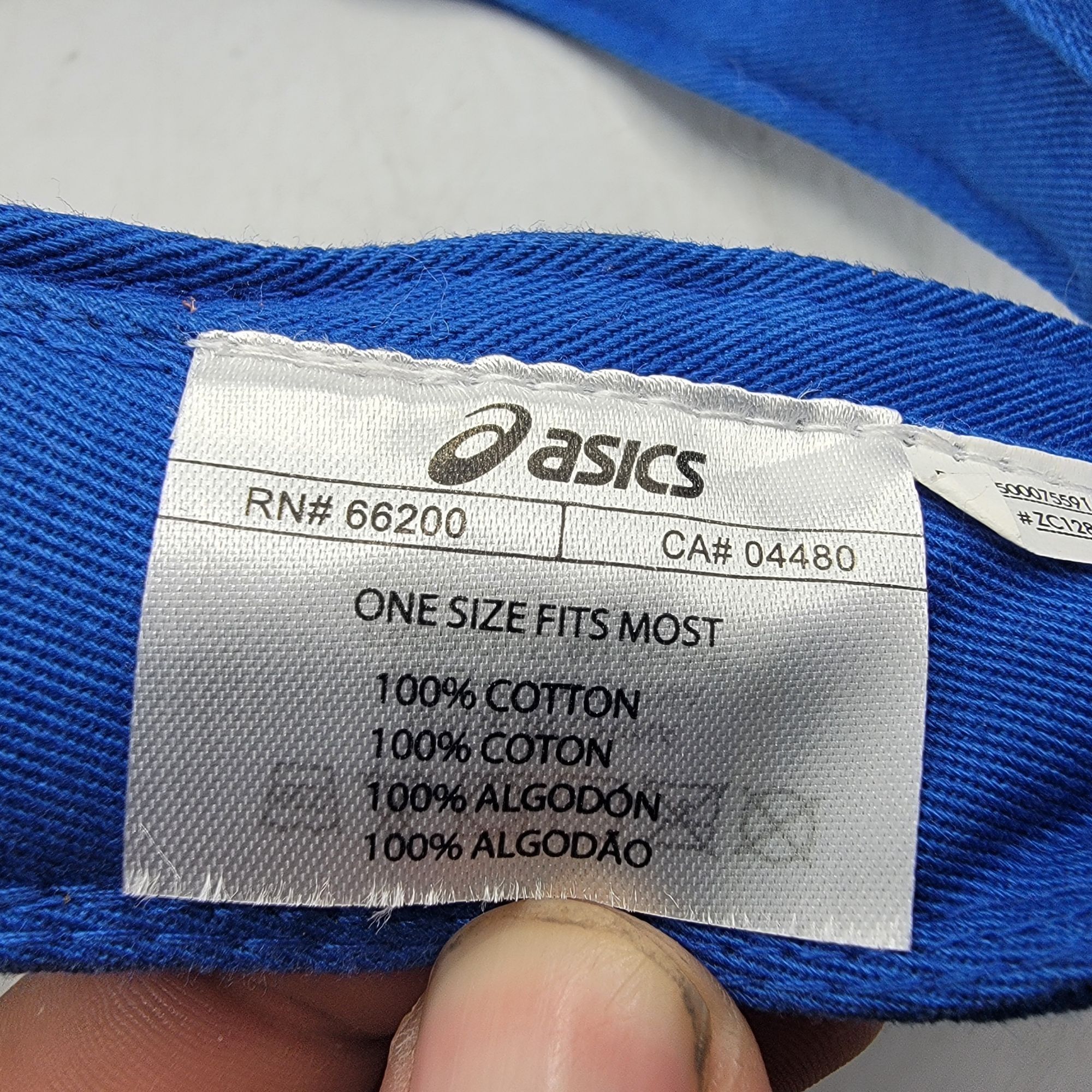 Asics Asics Adults Blue Visor Hat One Size Fits Most Golf Adjustab Size ONE SIZE - 5 Thumbnail