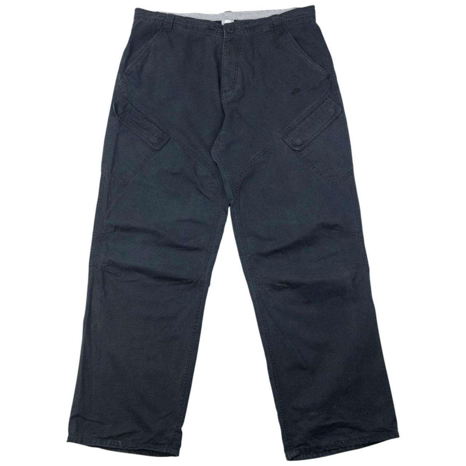 Nike Vintage 2000s Nike Cargo Trousers Size W38 Size US 38 / EU 54 - 1 Thumbnail