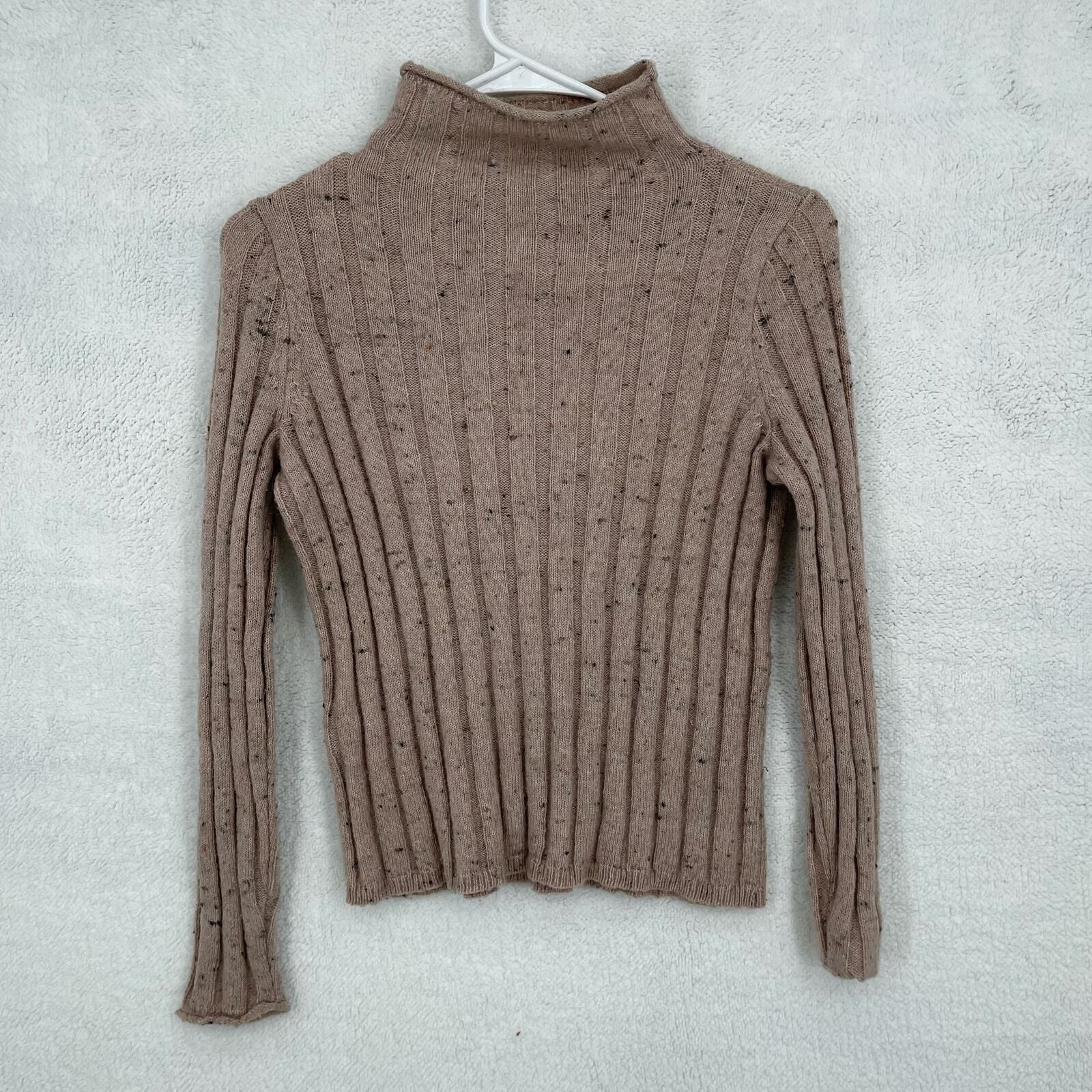 Madewell Madwell XXS Donegal Evercrest Turtleneck Knit Sand Bodycon Size XXS / US 00 / IT 34 - 7 Thumbnail