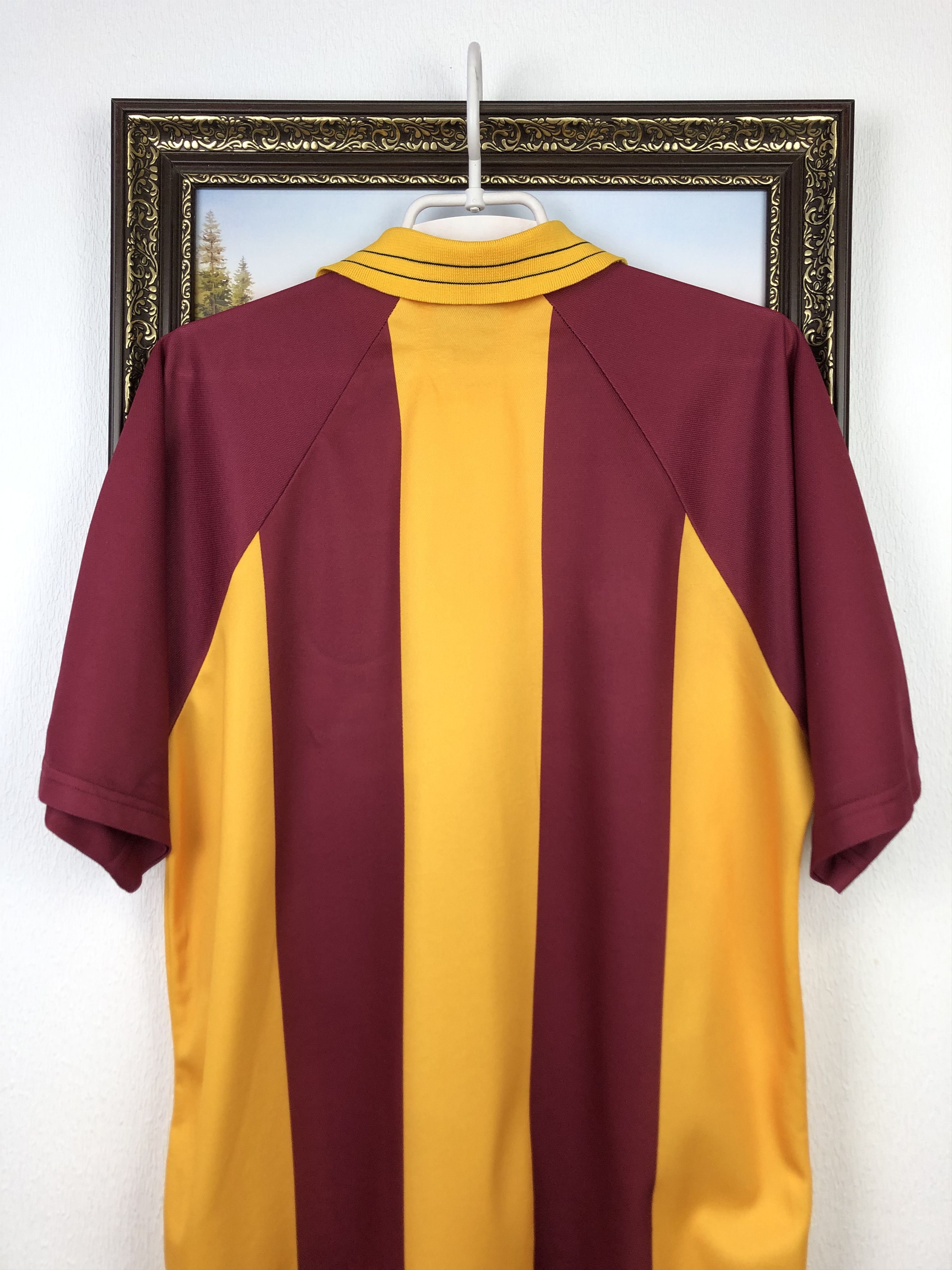 Vintage Bradford City Home football shirt 1999 Soccer Asics Jersey Size US M / EU 48-50 / 2 - 10 Thumbnail