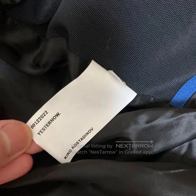 Kiko Kostadinov Blue and Green Hooded Jacket. Size US L / EU 52-54 / 3 - 7 Thumbnail