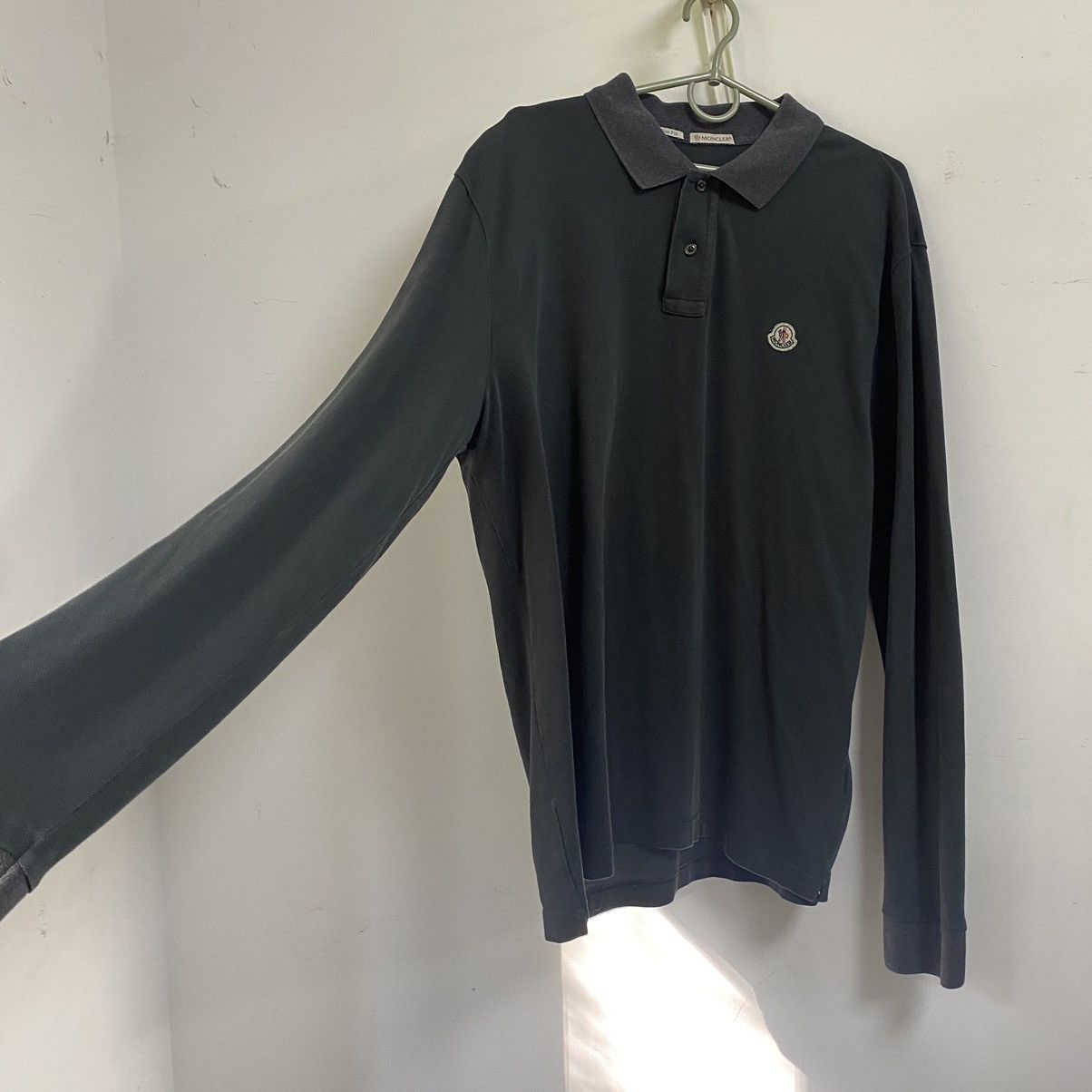 Moncler MONCLER long sleeve polo Size US XL / EU 56 / 4 - 3 Thumbnail