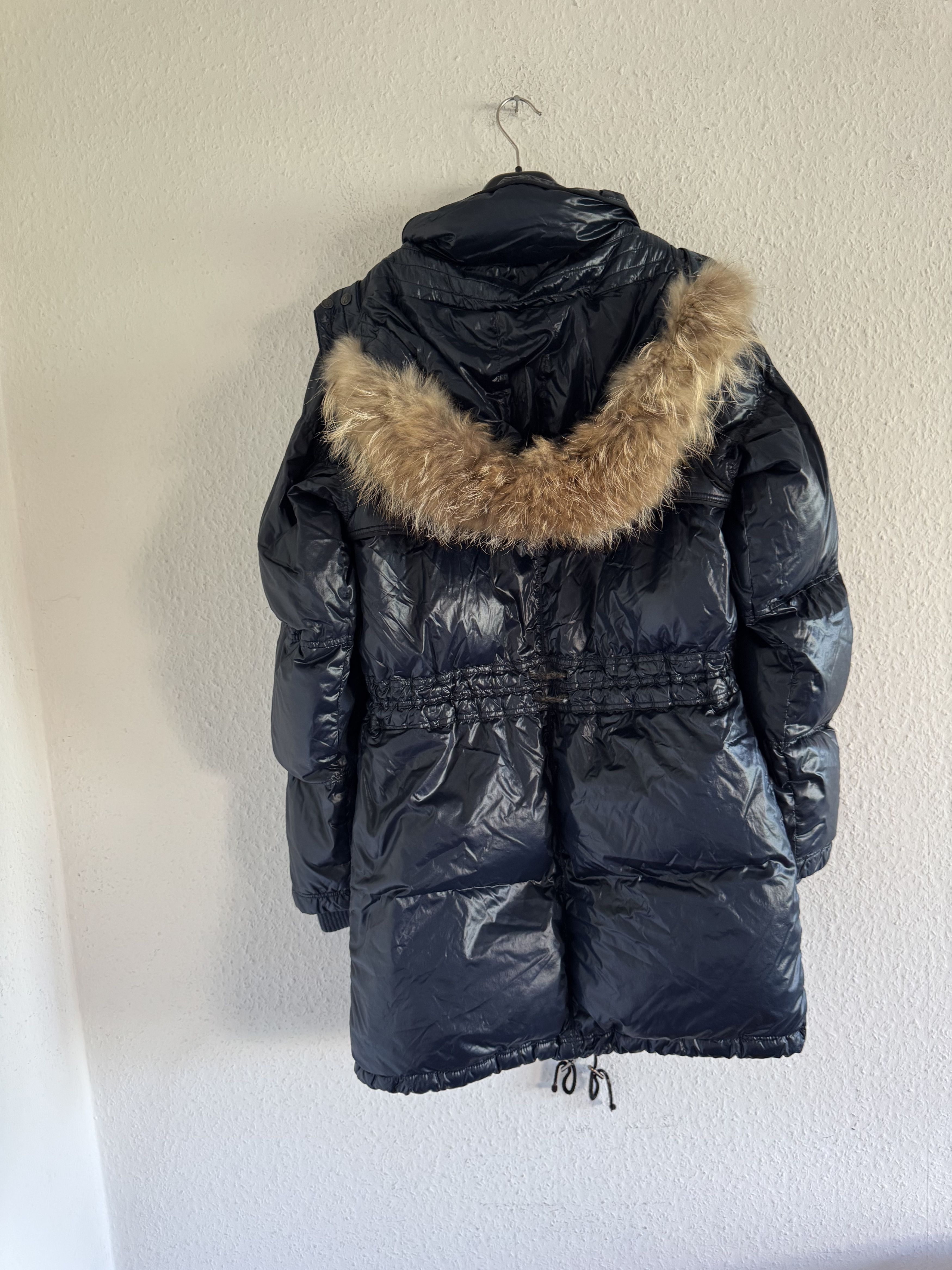 Just Cavalli Glossy Down Fur Trim Puffer Coat Size US M / EU 48-50 / 2 - 3 Thumbnail