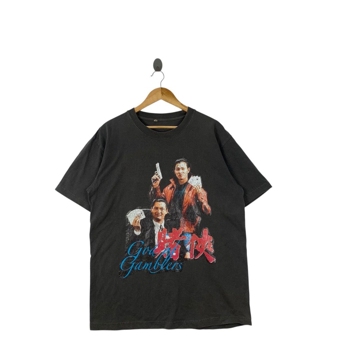Other GOD OF GAMBLERS Chow Yun Fat Andy Lau Movie Tee Shirt Top Size US XL / EU 56 / 4 - 3 Thumbnail