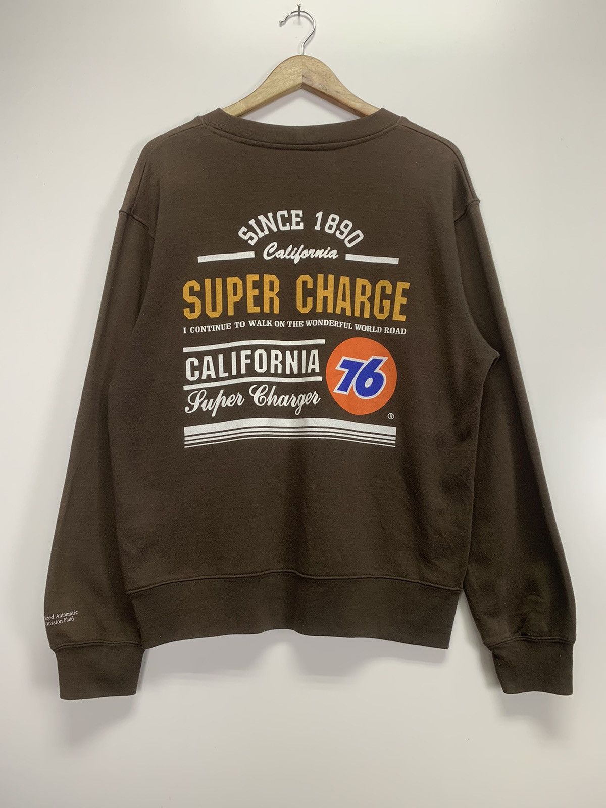 Vintage Vintage Lubricants 76 Racing Sweater Size US XL / EU 56 / 4 - 1 Thumbnail