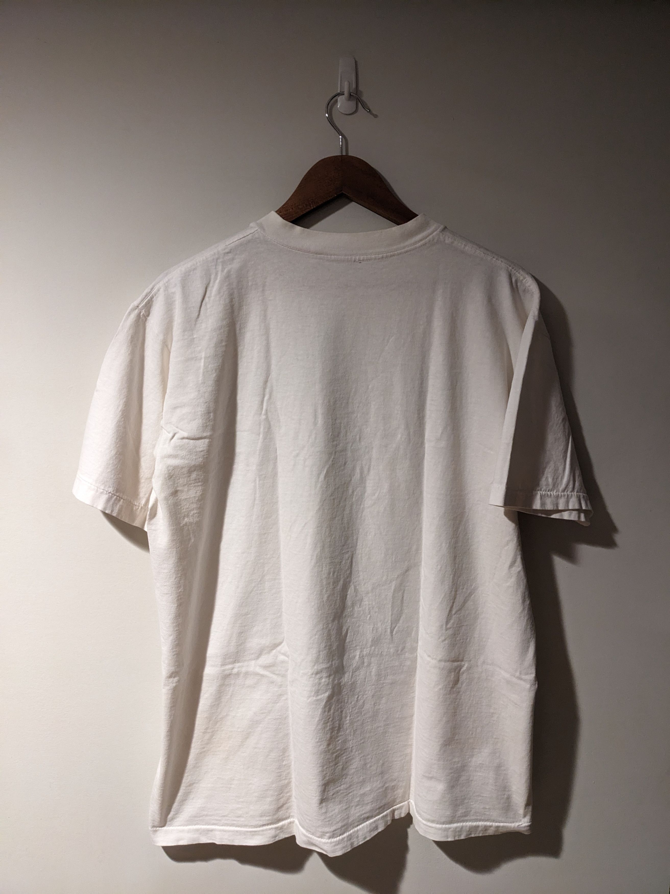 Nickelodeon × Vintage Vintage 1991 Ren and Stimpy Nickelodeon White Large T-Shirt Size US L / EU 52-54 / 3 - 14 Thumbnail