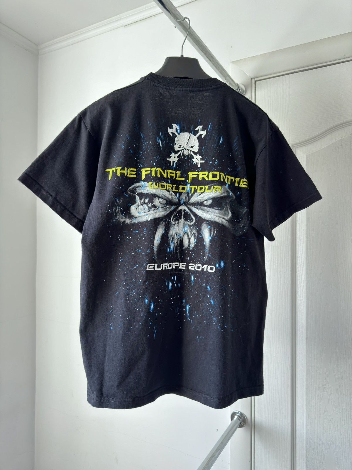 Band Tees Vintage 2010 Iron Maiden Reaper Face Band Tee T Shirt Size US L / EU 52-54 / 3 - 4 Thumbnail