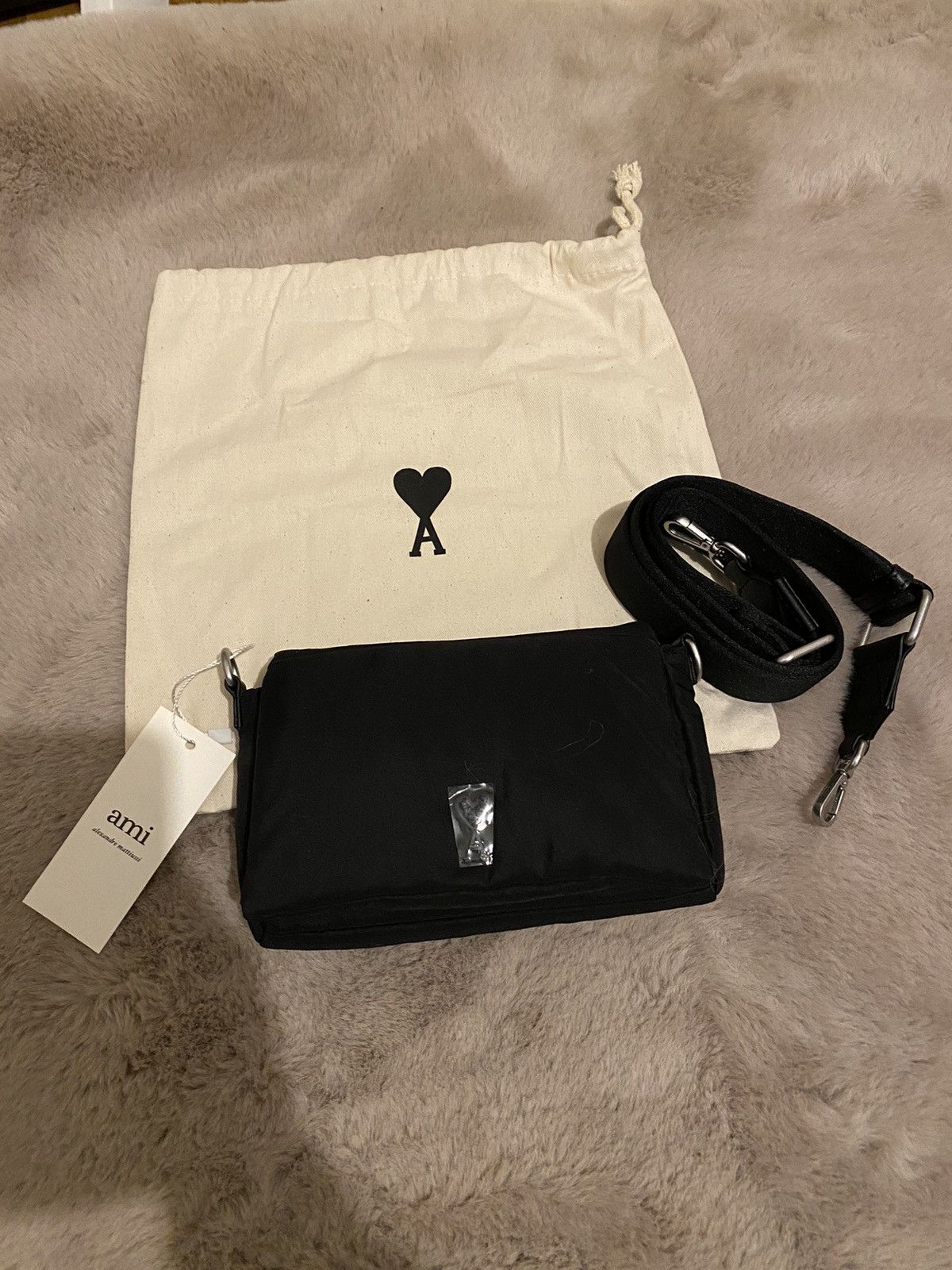 AMI SAC LUNCH BOX NOIR AMI DE CŒUR Size ONE SIZE - 2 Thumbnail