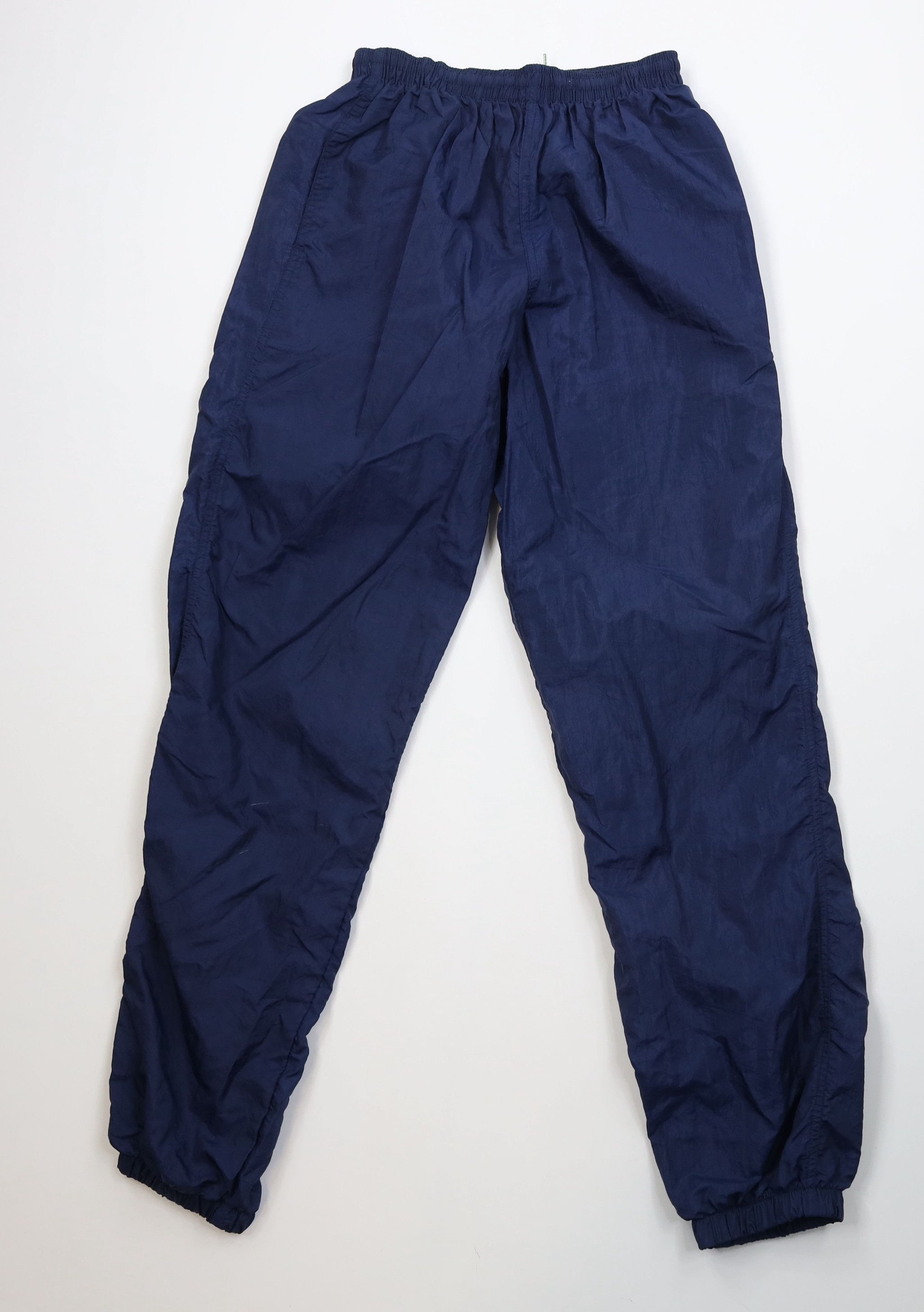 Speedo Vintage 90s Speedo Windbreaker Joggers Pants Navy Blue USA Size US 32 / EU 48 - 1 Thumbnail