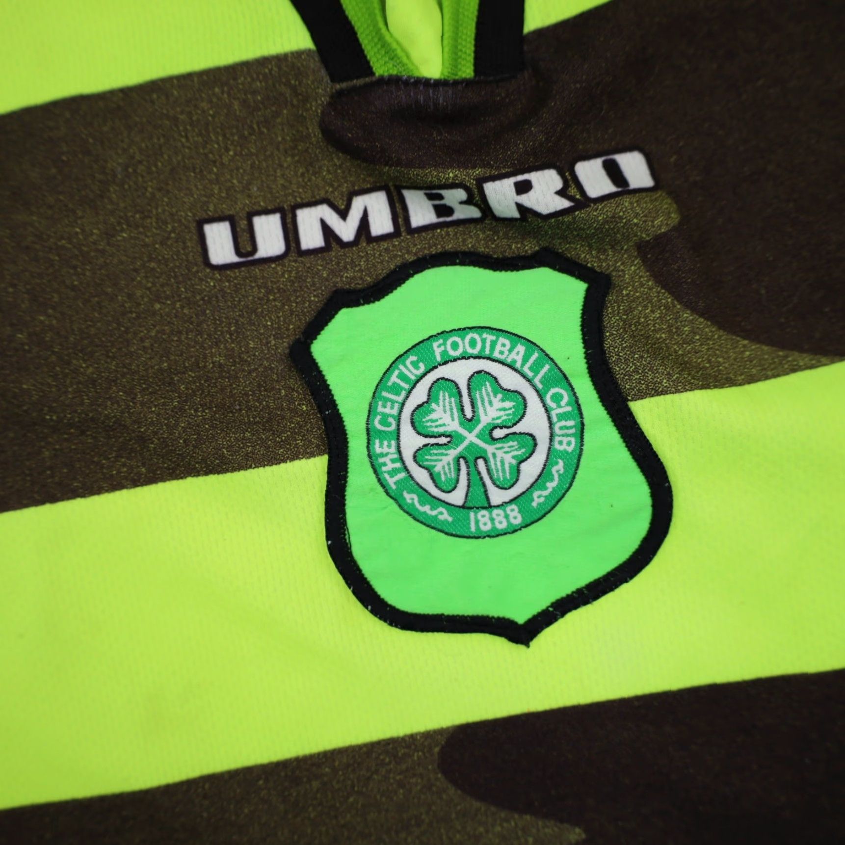 Umbro VINTAGE Umbro The Celtics F.C. Away Jersey Green Shirt Mens Large Size US L / EU 52-54 / 3 - 4 Thumbnail