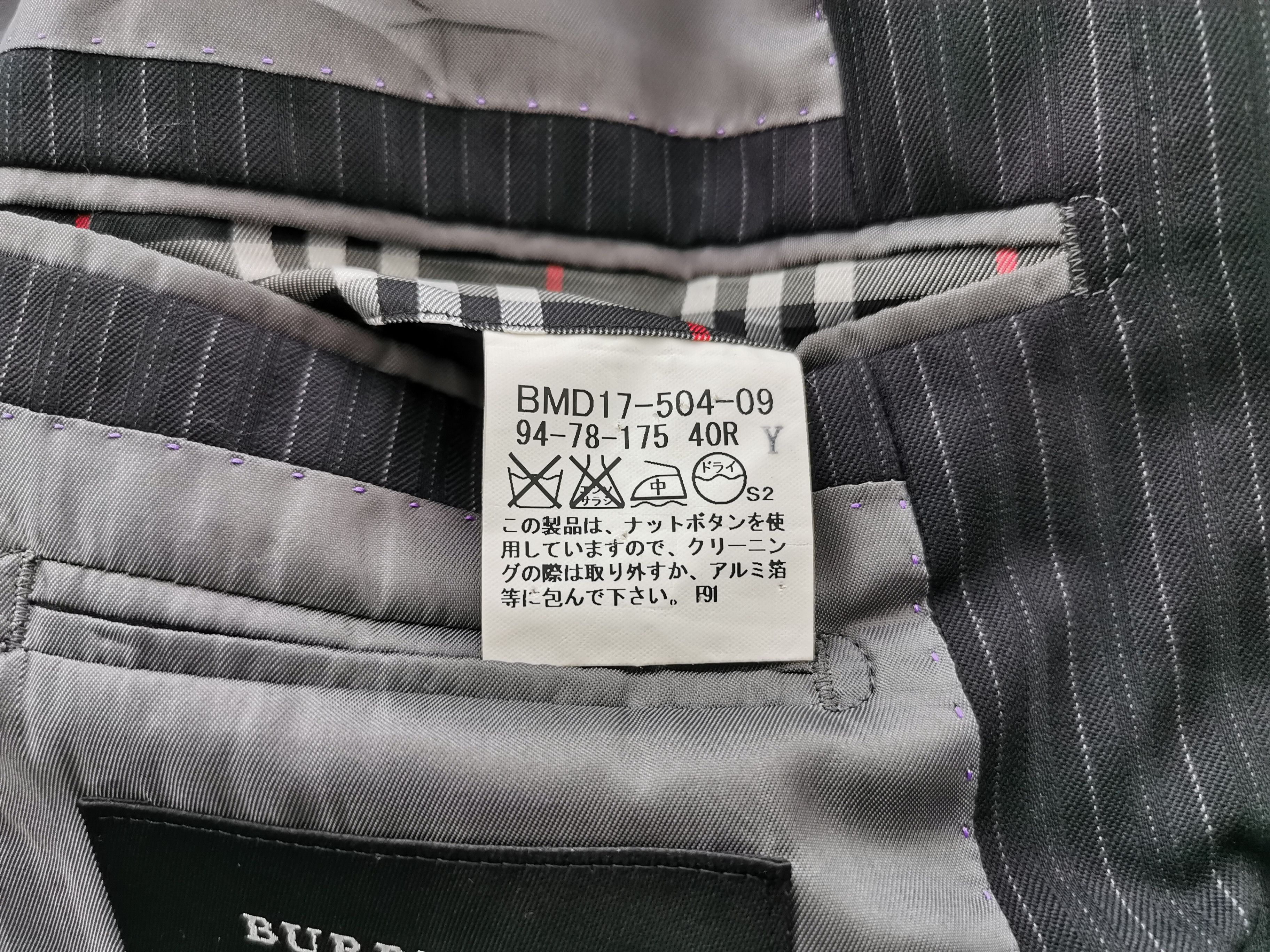 Burberry Vintage 90's Burberry Wool Blazer Coat Made In Japan Size 40R - 6 Thumbnail