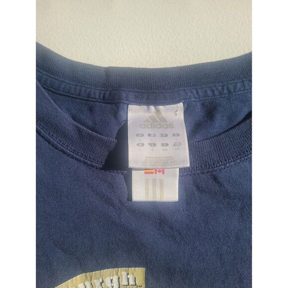 NCAA Vintage Adidas Pittsburgh Panthers t-shirt Size US L / EU 52-54 / 3 - 4 Thumbnail