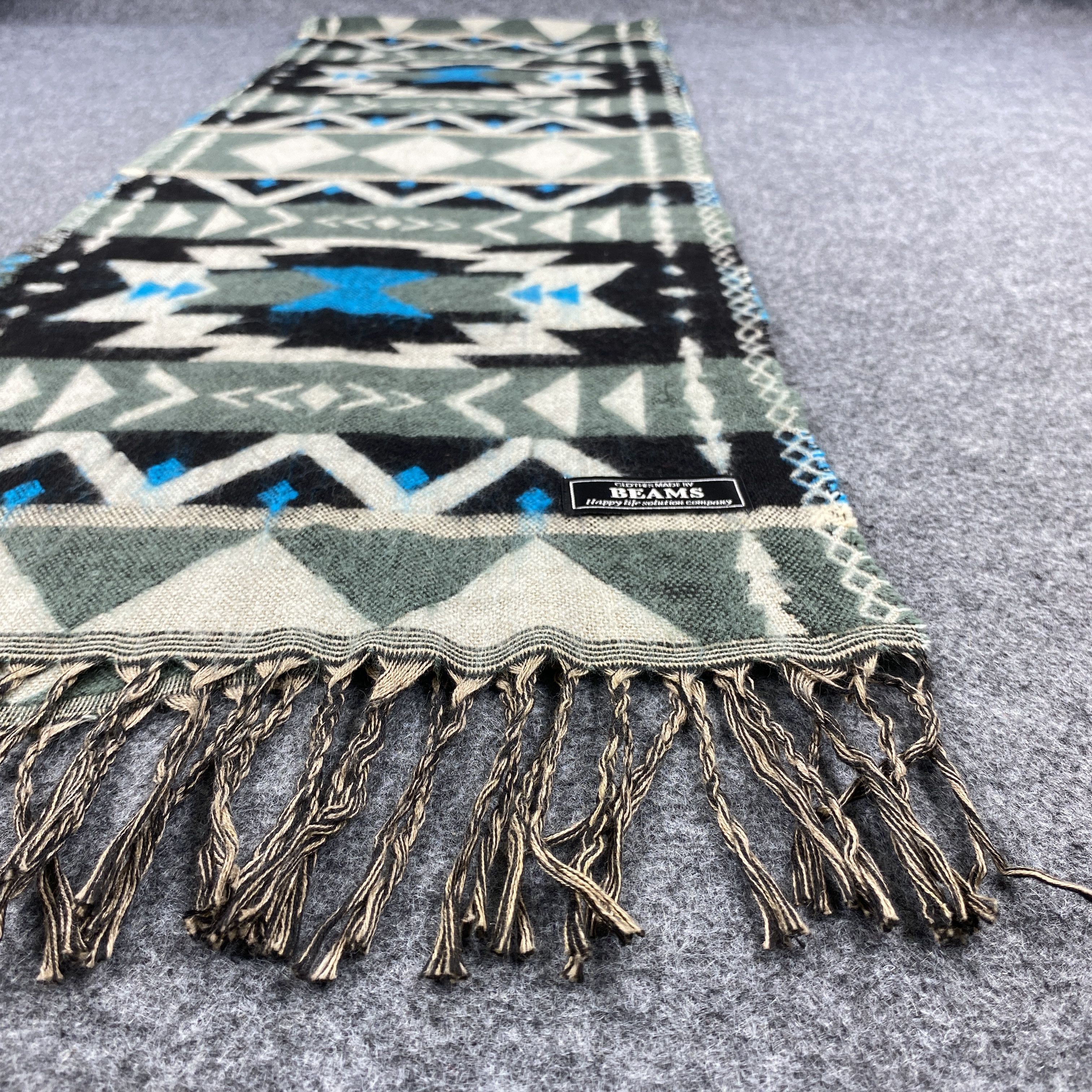 Beams Plus × Vintage Beams Plus Scarf # Muffler # Neckwear # D682 Size ONE SIZE - 8 Thumbnail