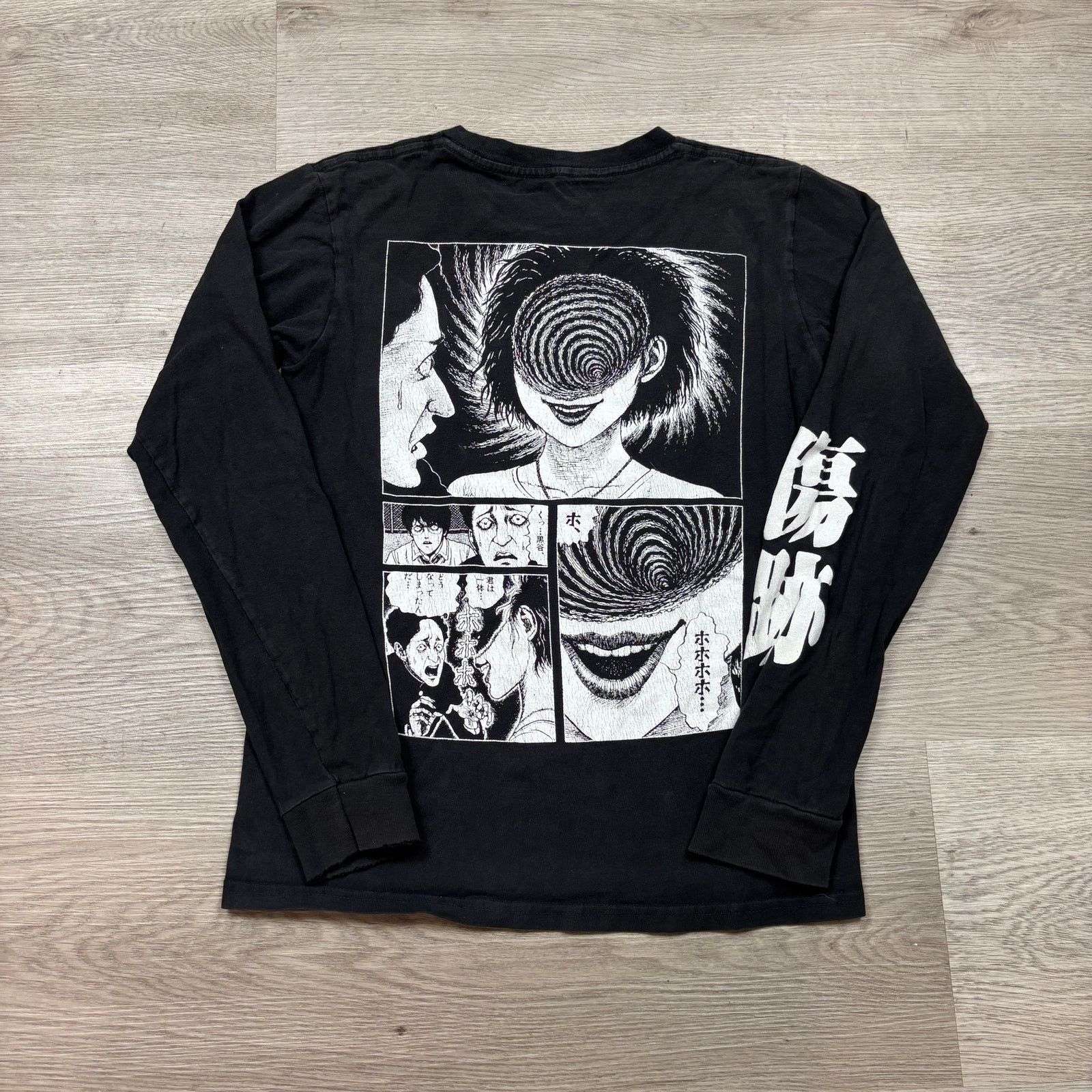 Ripple Junction Uzumaki Junji Ito Spiral Slim Fit Long Sleeve Shirt Men's XS Size US XS / EU 42 / 0 - 3 Thumbnail