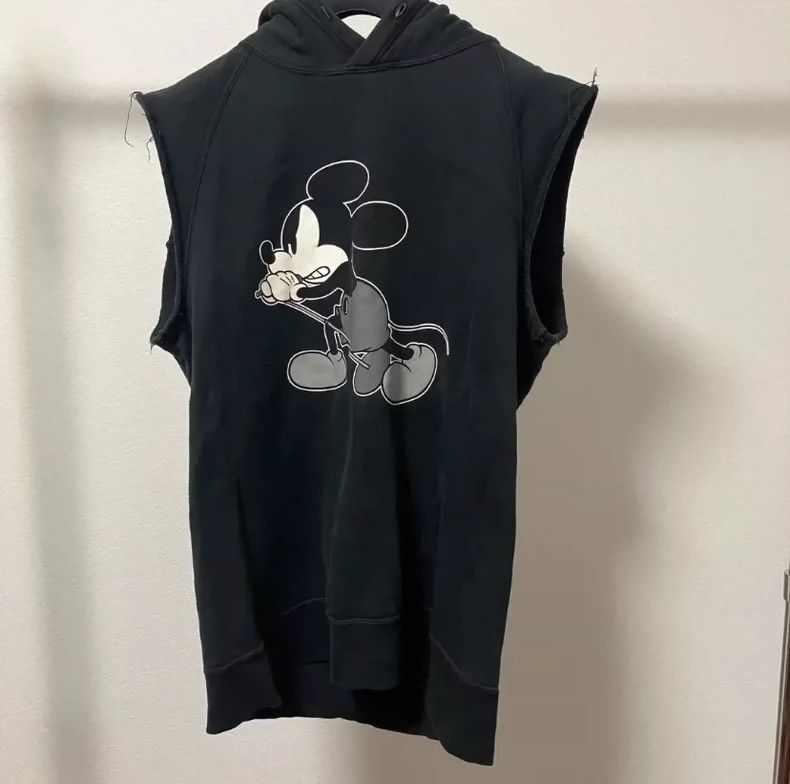 Number (N)ine Number (N)ine Early sleeveless Mickey hoodie 2503-Nextarrow Size US L / EU 52-54 / 3 - 1 Thumbnail
