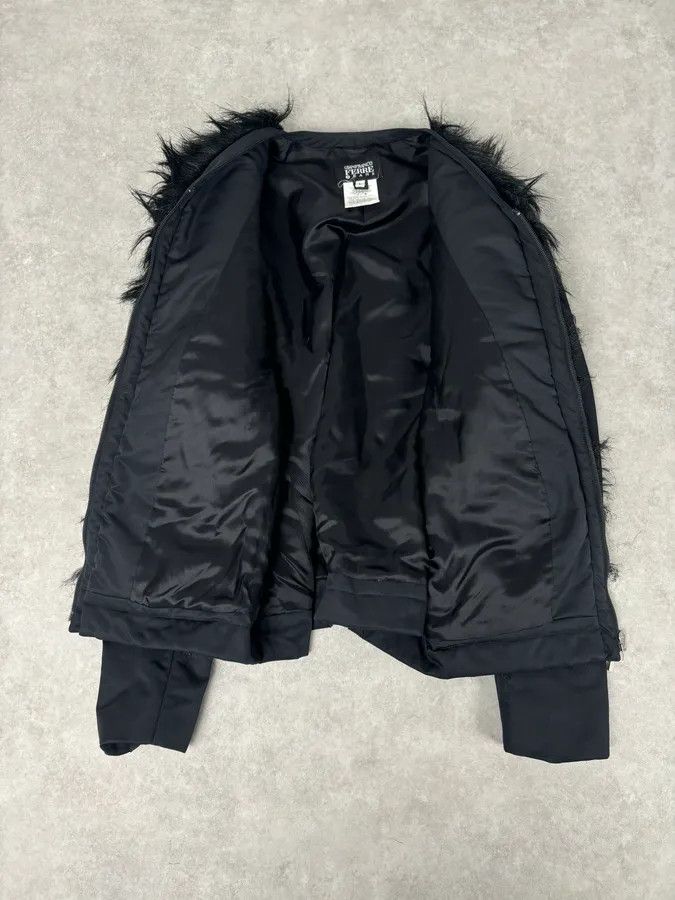 Gianfranco Ferre 2000s Gianfranco Ferre Black Nylon Detachable Sleeves Jacket Size M / US 6-8 / IT 42-44 - 6 Thumbnail