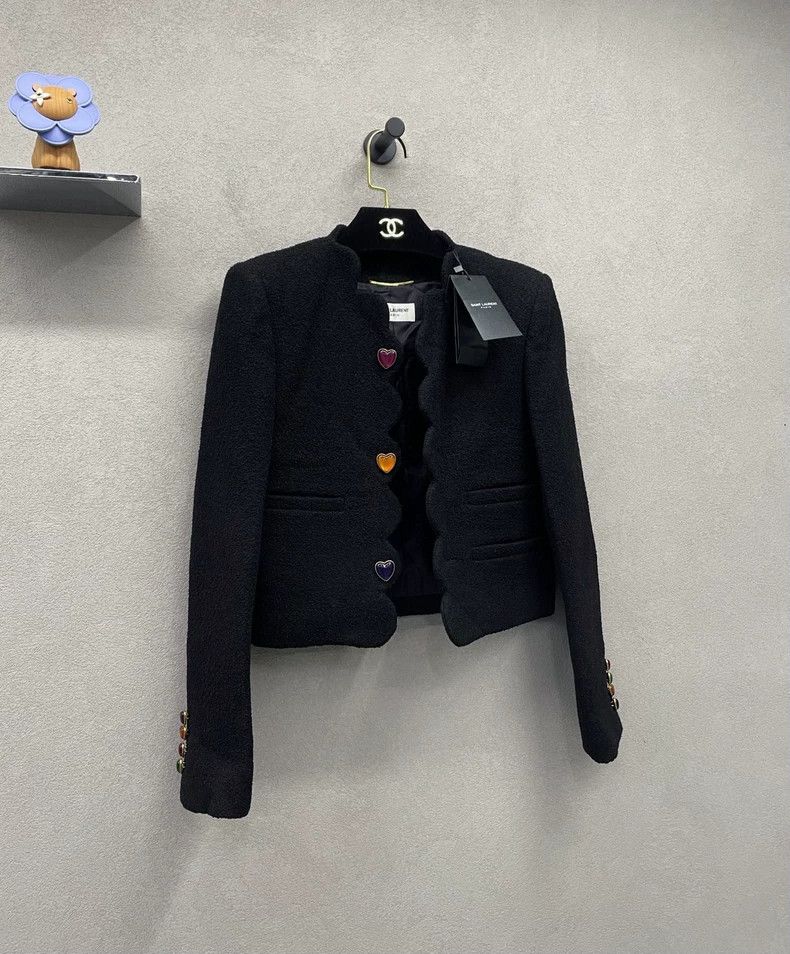 Saint Laurent Paris Saint Laurent ParisSS22 Solid Single Breasted Casual Short Size XS / US 0-2 / IT 36-38 - 3 Thumbnail