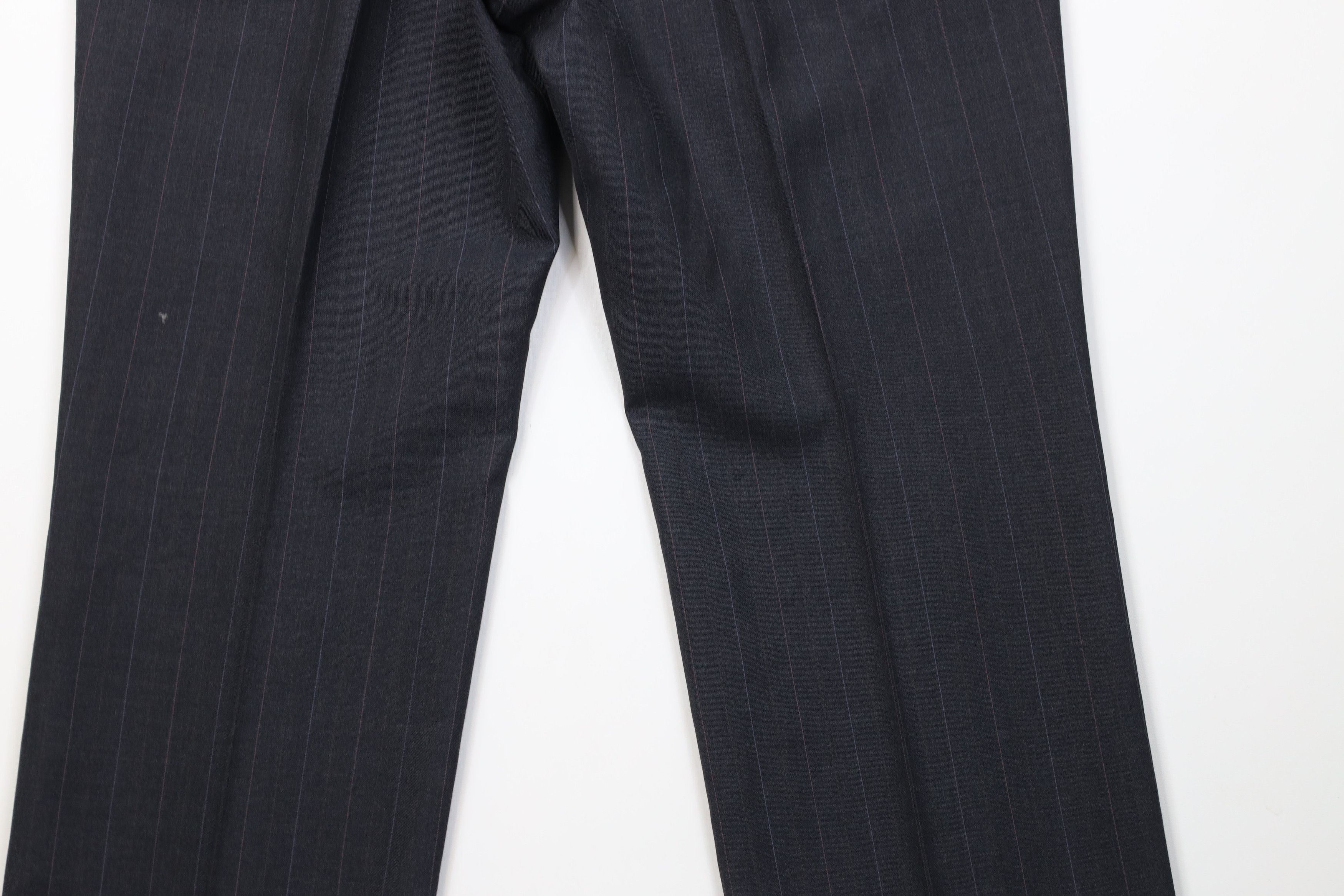 Vintage Vintage 70s Streetwear Pinstriped Wide Leg Chino Pants USA Size US 34 / EU 50 - 13 Thumbnail