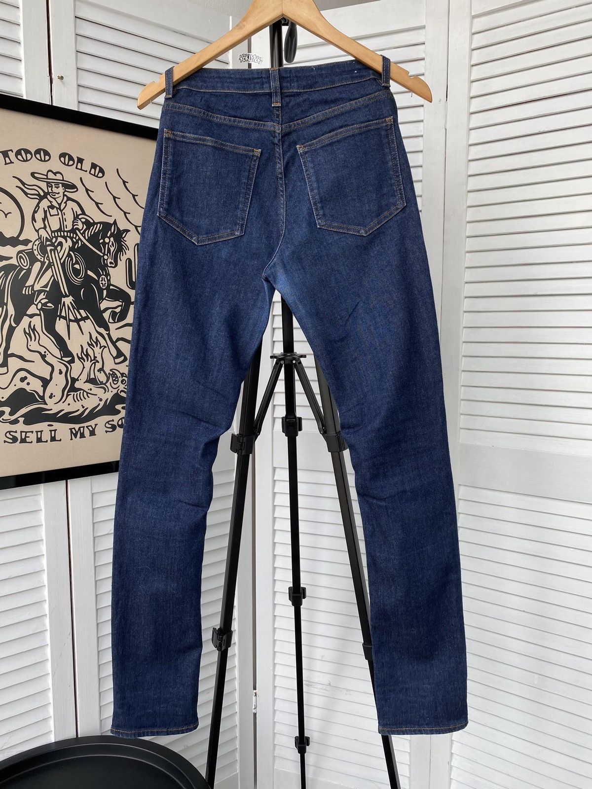 Acne Studios Acne Studios Flex Raw Reform Stretch Slim Denim Pants Size 28" / US 6 / IT 42 - 2 Thumbnail