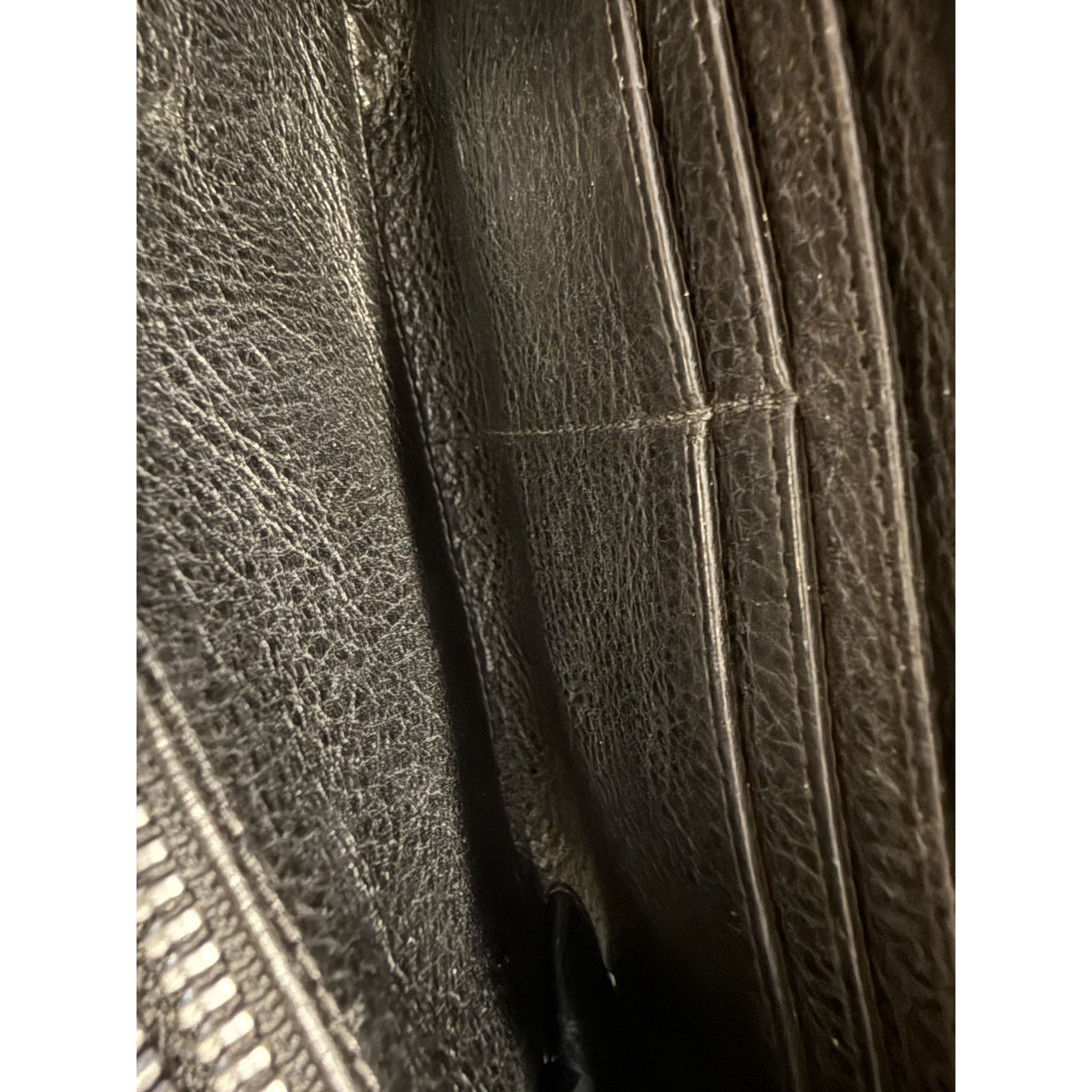 Chrome Hearts Chrome Hearts Red Metallic Leather Zipper Wallet With Cross Size ONE SIZE - 10 Thumbnail