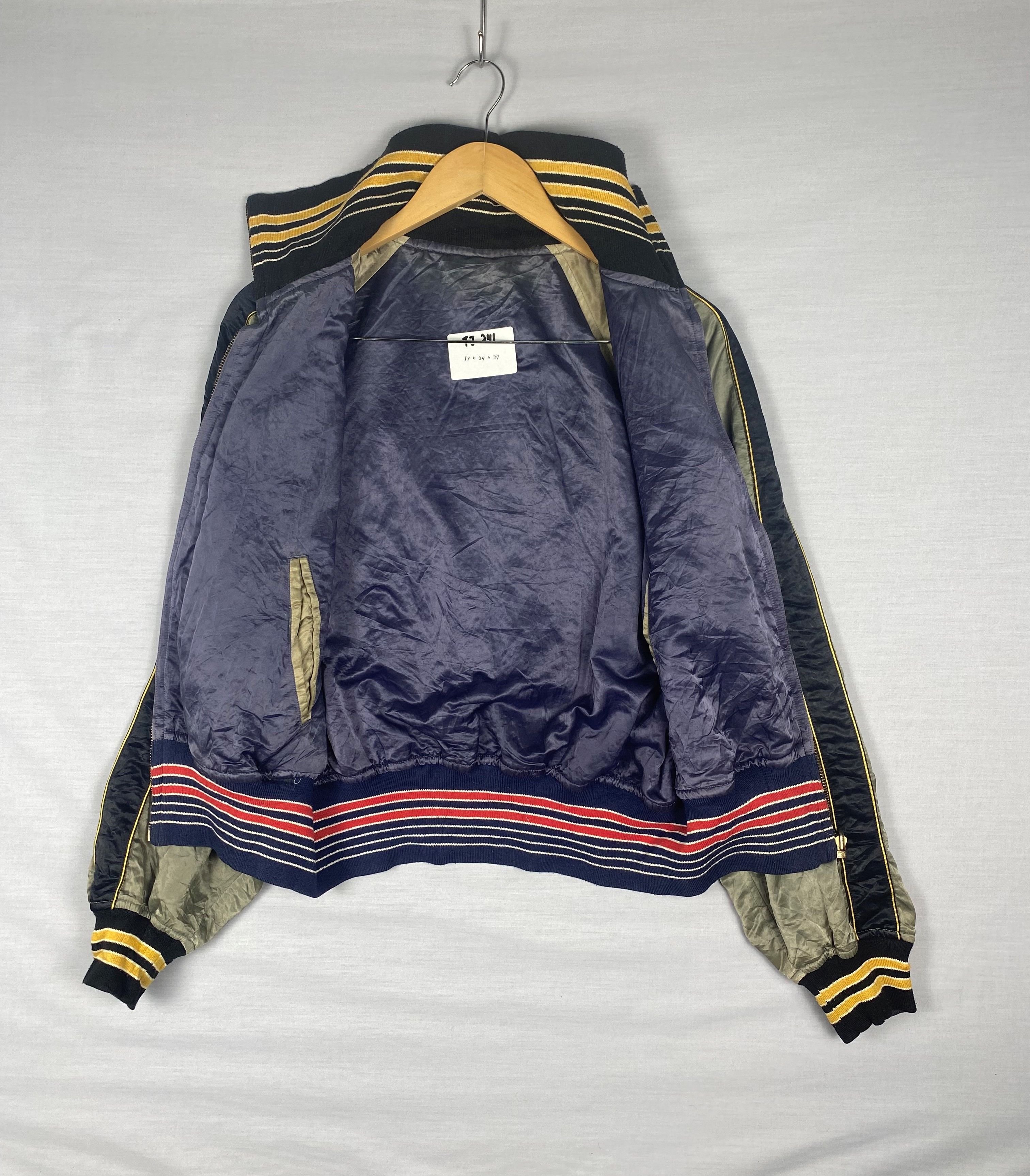 Vintage Vintage Sukajan Skull Embroidery Logo Reversible Jacket Size US M / EU 48-50 / 2 - 5 Thumbnail