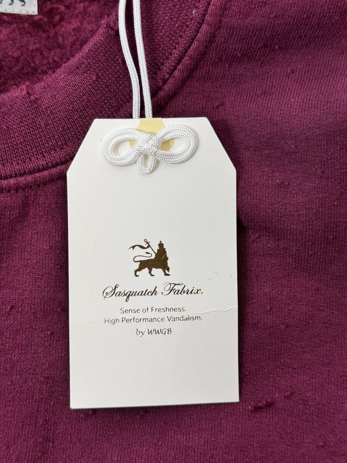 Sasquatchfabrix IROHA DAMAGE SWEATER Size US M / EU 48-50 / 2 - 4 Thumbnail