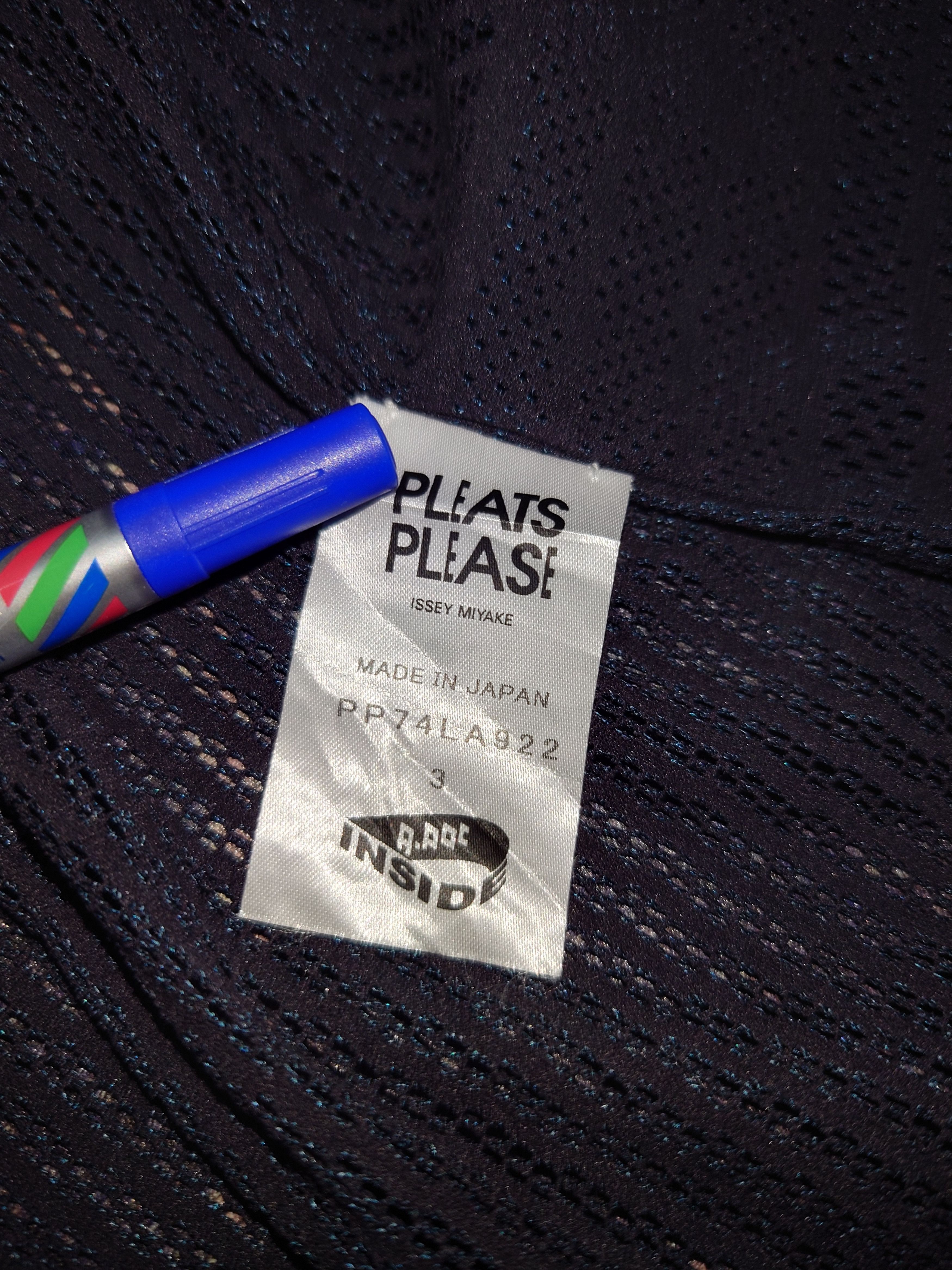 Pleats Please Issey Miyake Archival Pleats Please Issey Miyake Geometric Mesh Cardigan Size US L / EU 52-54 / 3 - 3 Thumbnail