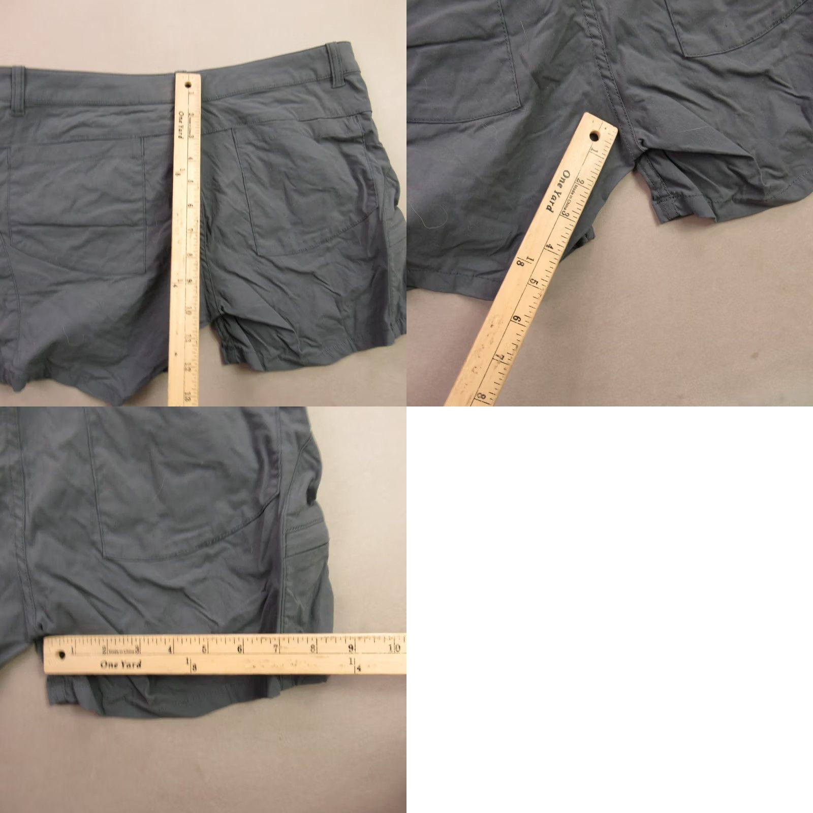 Toad&Co Toad&Co Shorts Womens 6 Lightweight Outdoors Chino Pockets Gray Casual Size 28" / US 6 / IT 42 - 8 Thumbnail