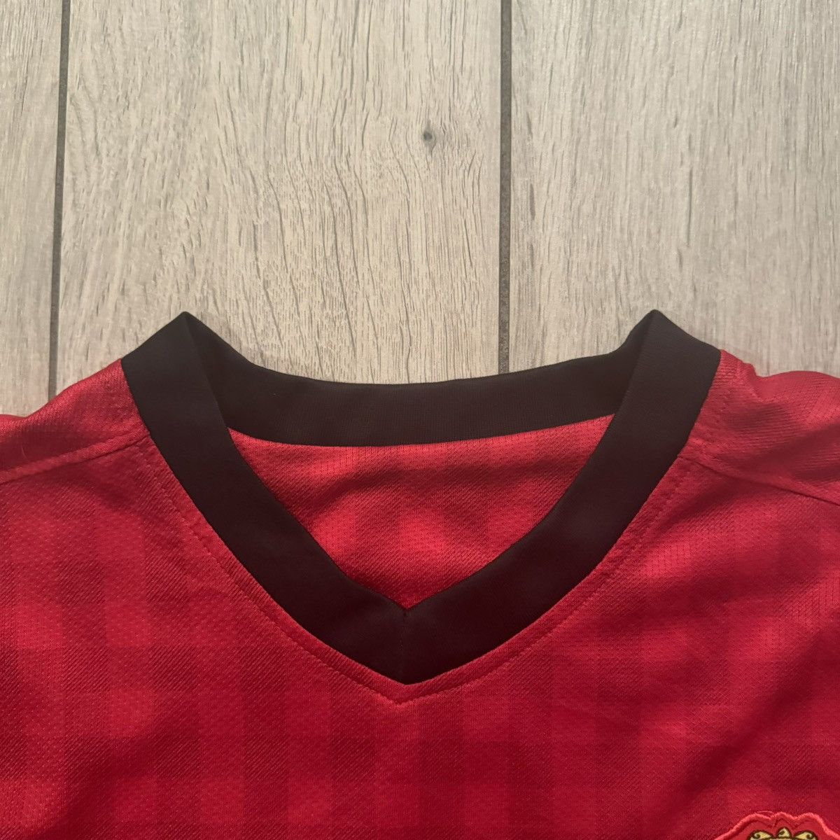 Adidas × Nike Vintage Y2K Red Manchester United Soccer Jersey Kit Fits M-L Size US L / EU 52-54 / 3 - 14 Thumbnail