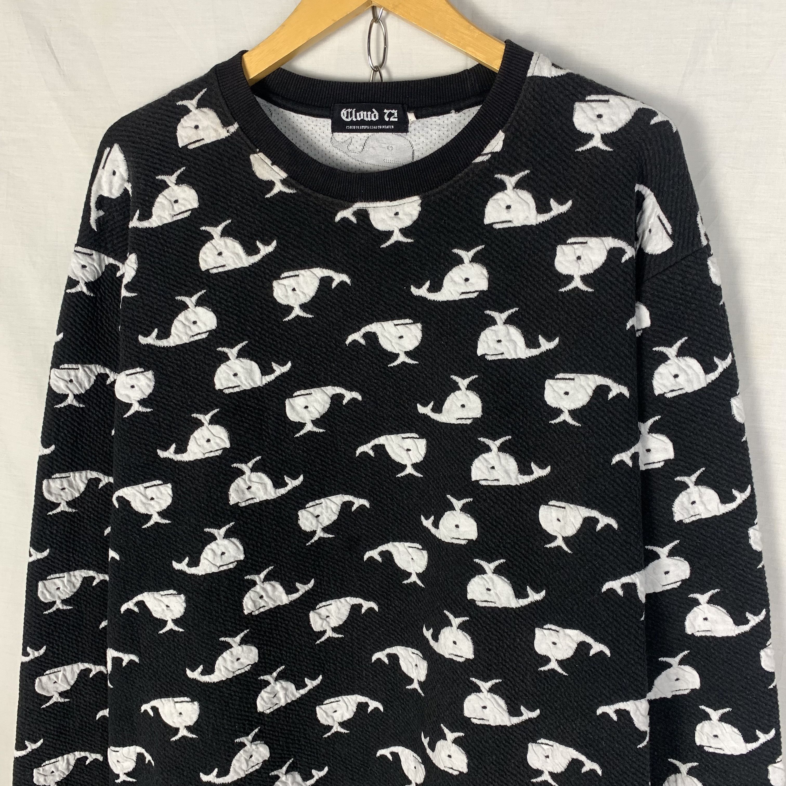 Japanese Brand Cloud72 Sweatshirt Crewneck Size US XL / EU 56 / 4 - 3 Thumbnail