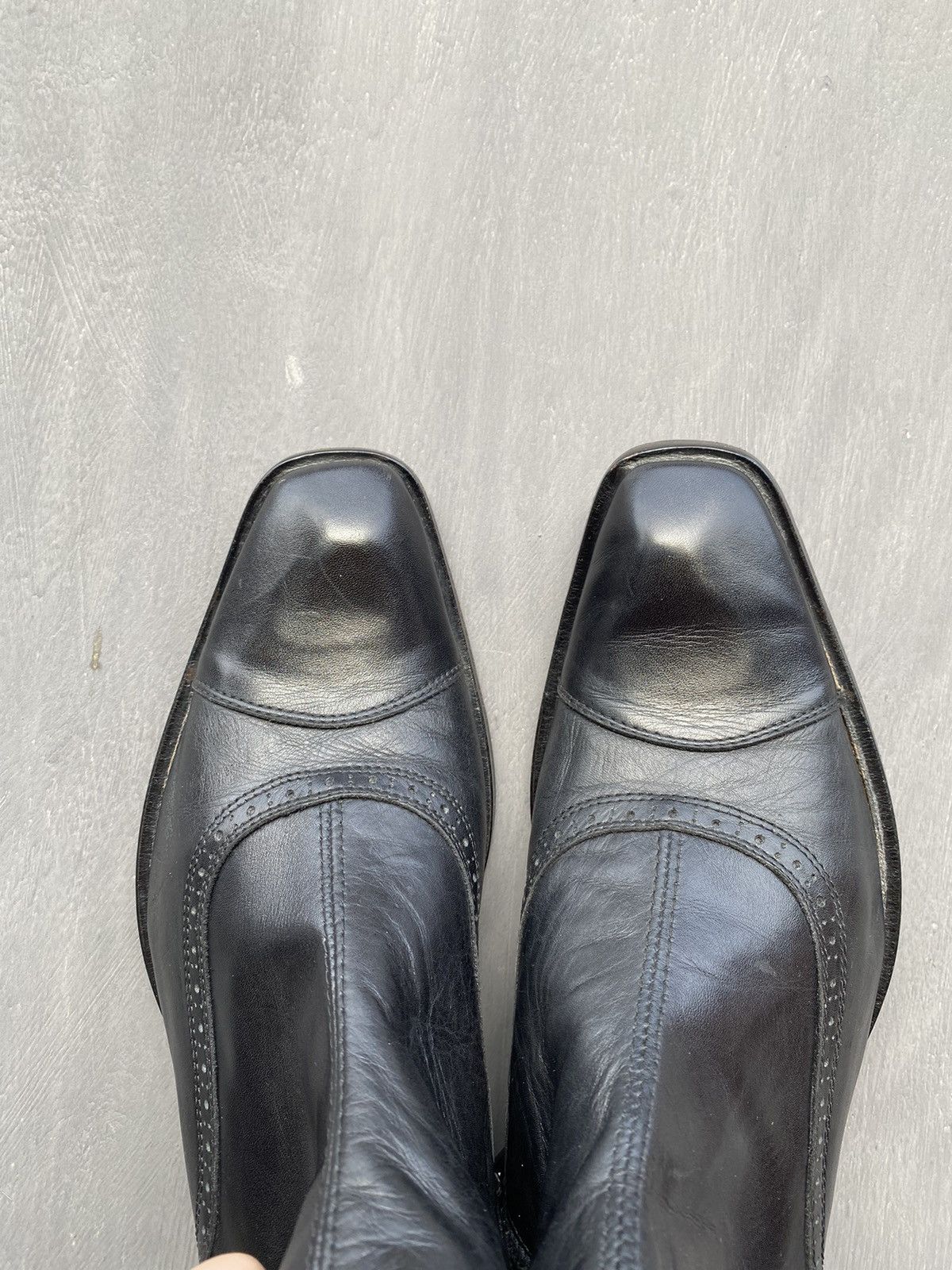 Kenzo Kenzo Vintage high zip leather shoes size UK7 Size US 9 / EU 42 - 13 Thumbnail