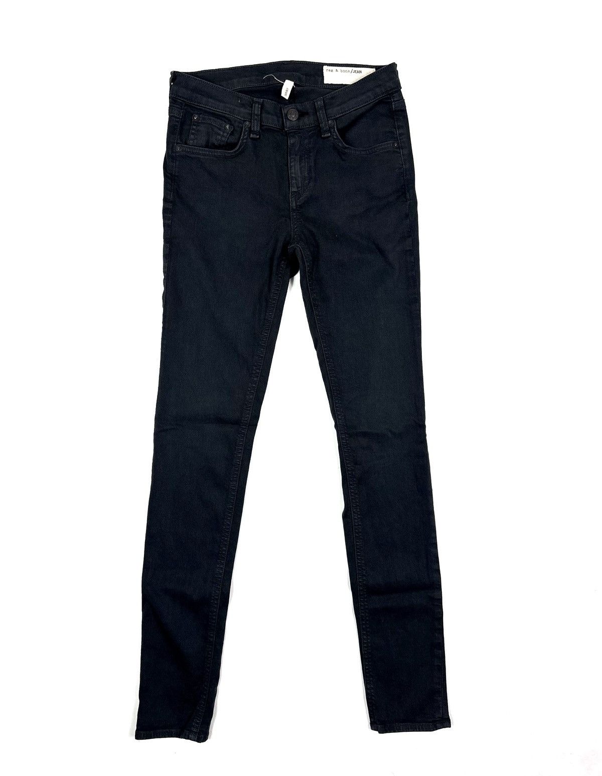 Rag & Bone Rag & Bone Skinny Jeans – Size 26 – Black Denim Size US 26 / EU 42 - 2 Thumbnail