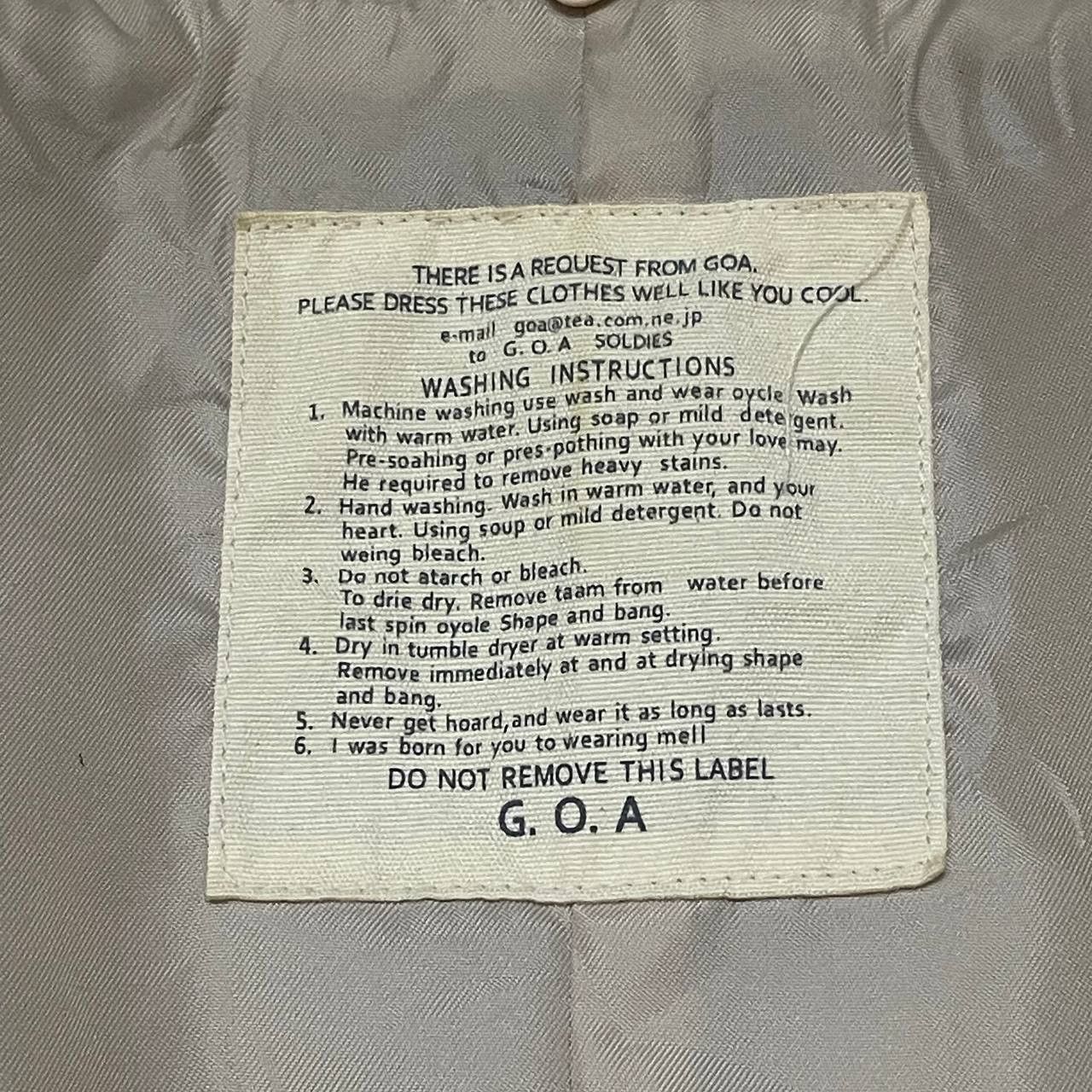 GOA Vintage Goa Wool Coat Jacket Ifsixwasnine lgb style Size S / US 4 / IT 40 - 9 Thumbnail