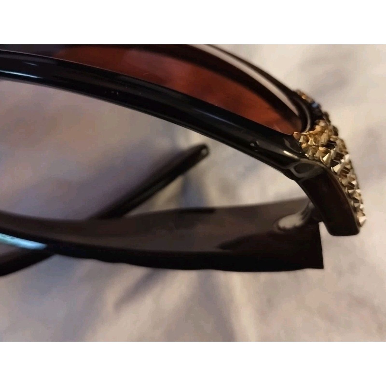 Vintage Cache Square Wrap Around Sunglasses - Square Glasses/Leopard Size ONE SIZE - 12 Thumbnail