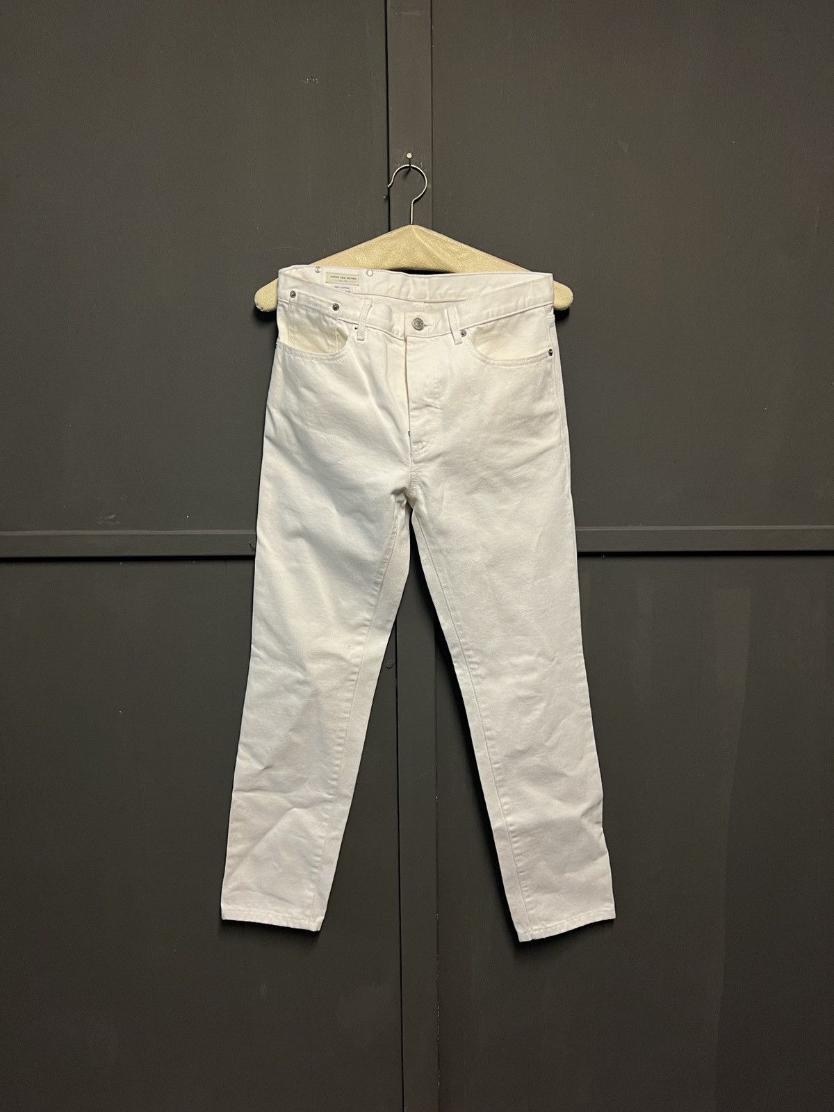 Dries Van Noten Dries van noten white jeans Size 28" / US 6 / IT 42 - 1 Thumbnail