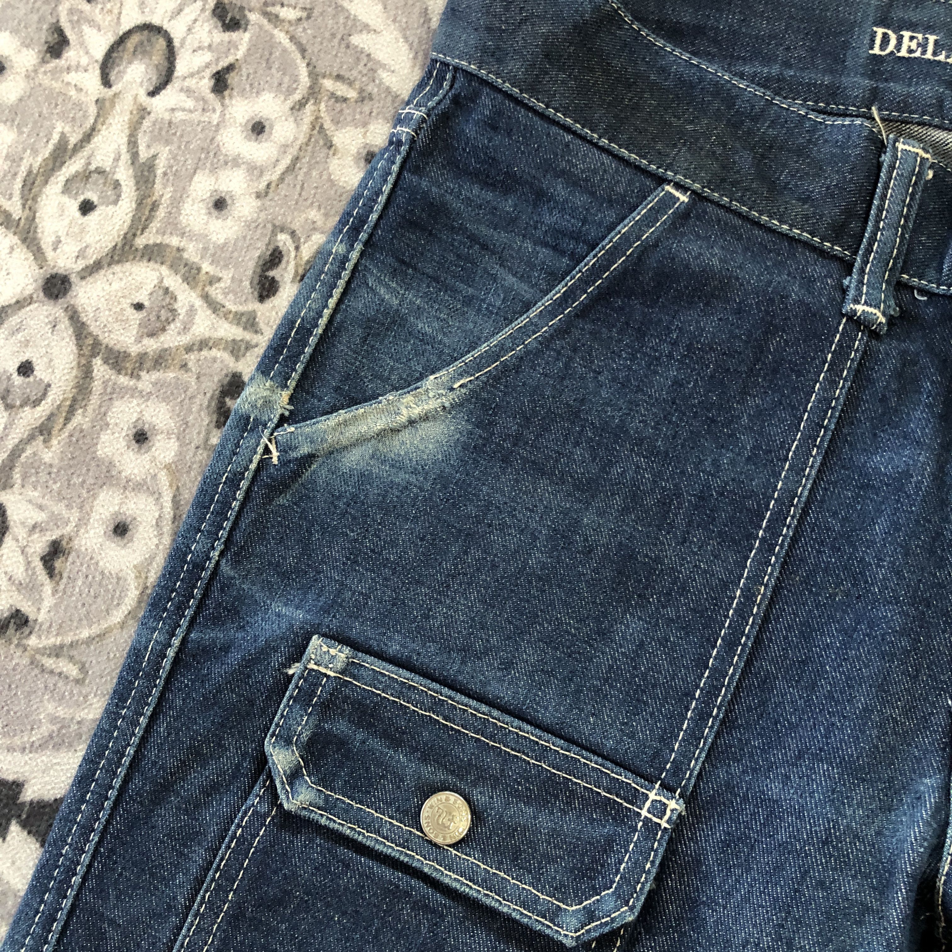 If Six Was Nine DELAY Win & Sons Bush Pants Flared Bootcut Size US 31 - 4 Thumbnail