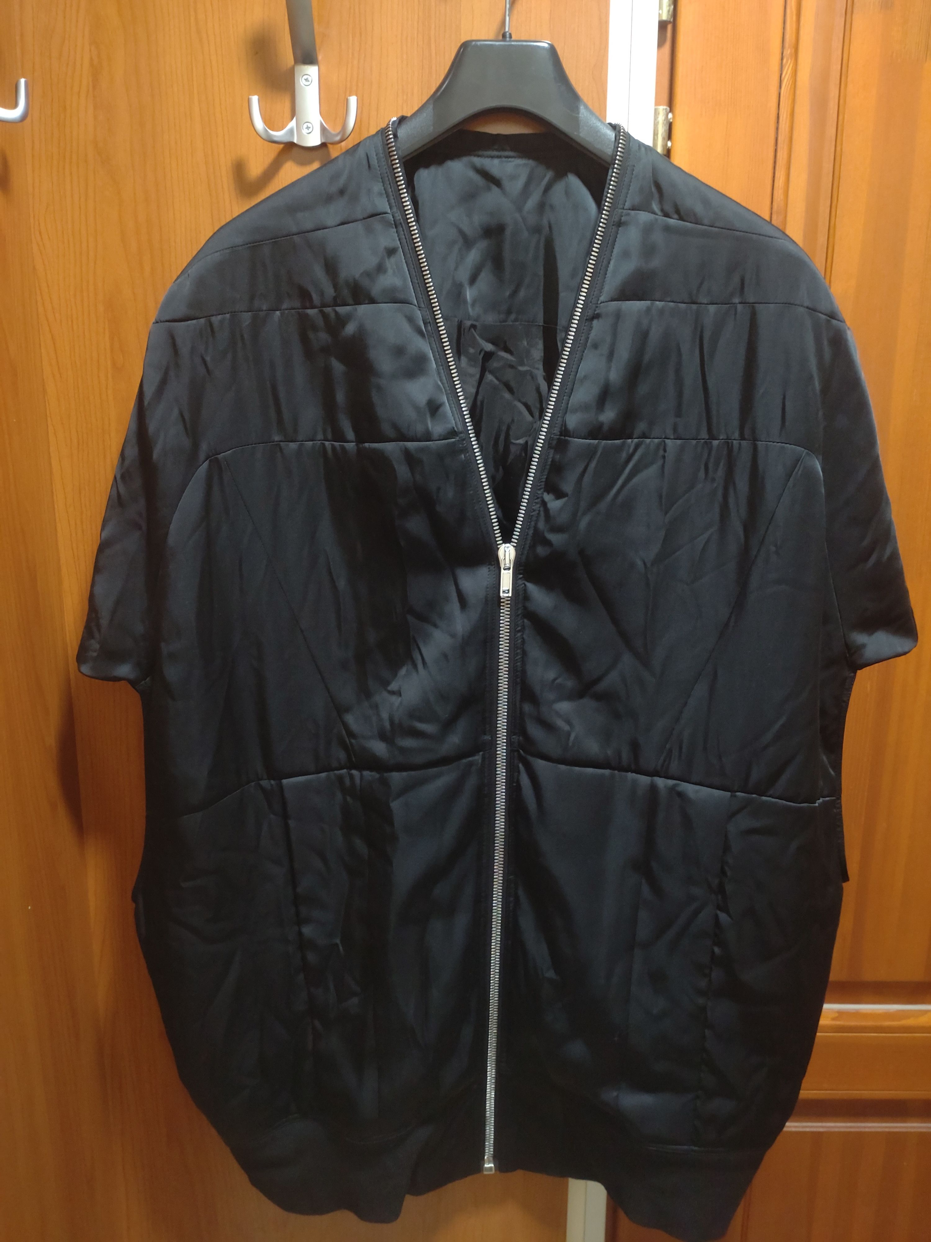 Rick Owens Hollywood S/S 25 Girdered Bubble Bomber Jacket
