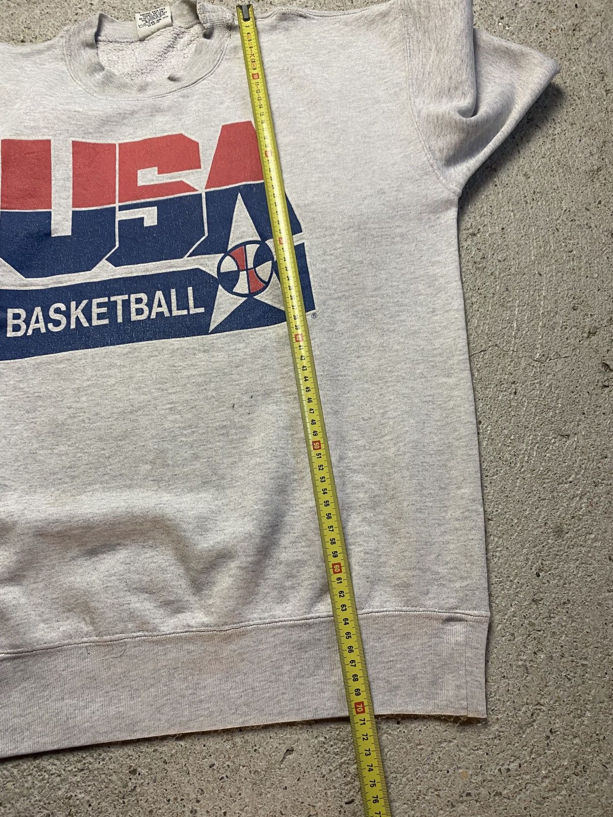 Nutmeg Vintage nutmeg usa basketball sweatshirt grey america baggy Size US L / EU 52-54 / 3 - 16 Thumbnail