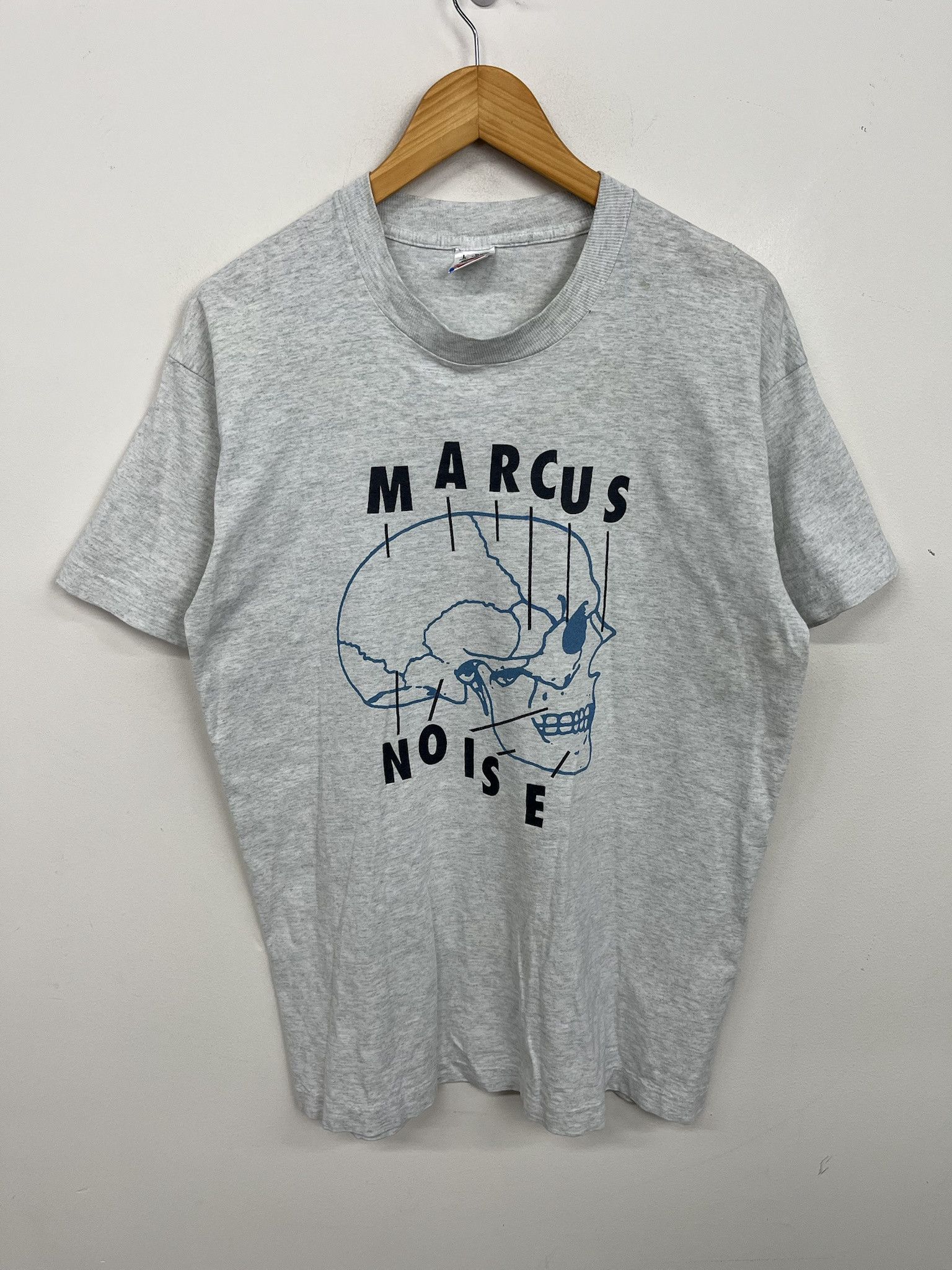 Other Vintage 90s Marcus Noise Skull Anatomy Single Stitch band Tee Size L Size US L / EU 52-54 / 3 - 1 Thumbnail